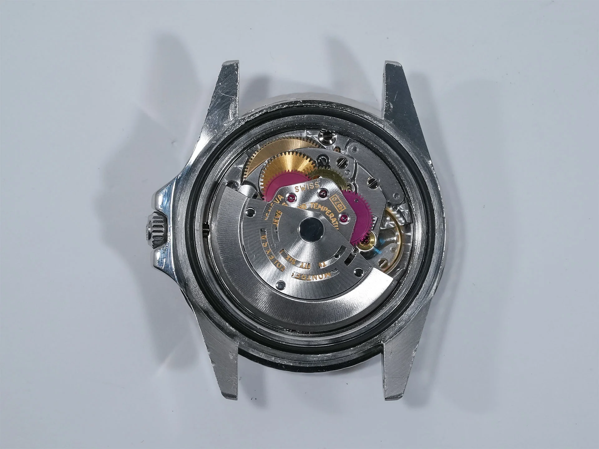 ロレックス GMTマスター Ref.1675 ステンレススチール ブラック文字盤 オイスターブレスレット 中古 nyhzf625 - Image 14