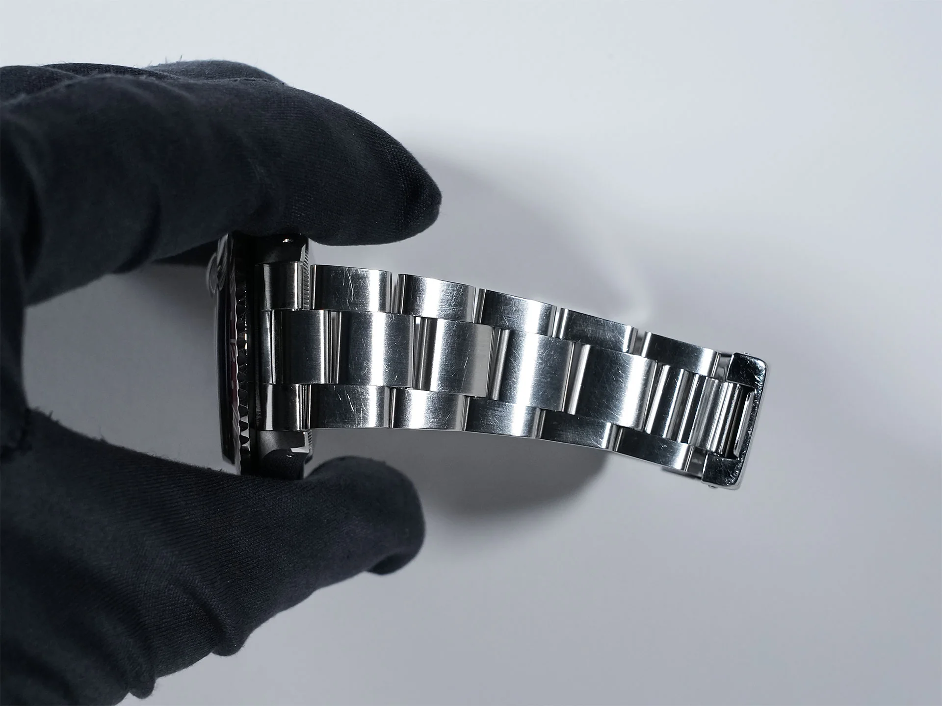ロレックス GMTマスター Ref.1675 ステンレススチール ブラック文字盤 オイスターブレスレット 中古 nyhzf625 - Image 9