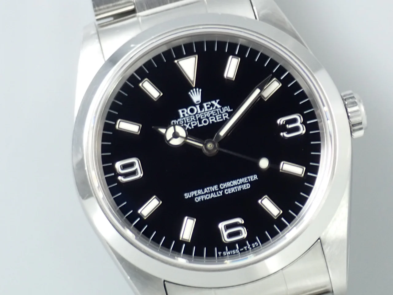 ロレックス エクスプローラーI Ref.14270 ステンレススチール ブラック文字盤 - Image 3
