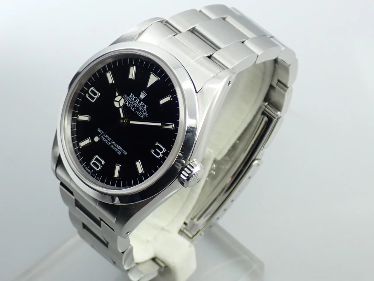 ロレックス エクスプローラーI Ref.14270 ステンレススチール ブラック文字盤 - Image 4