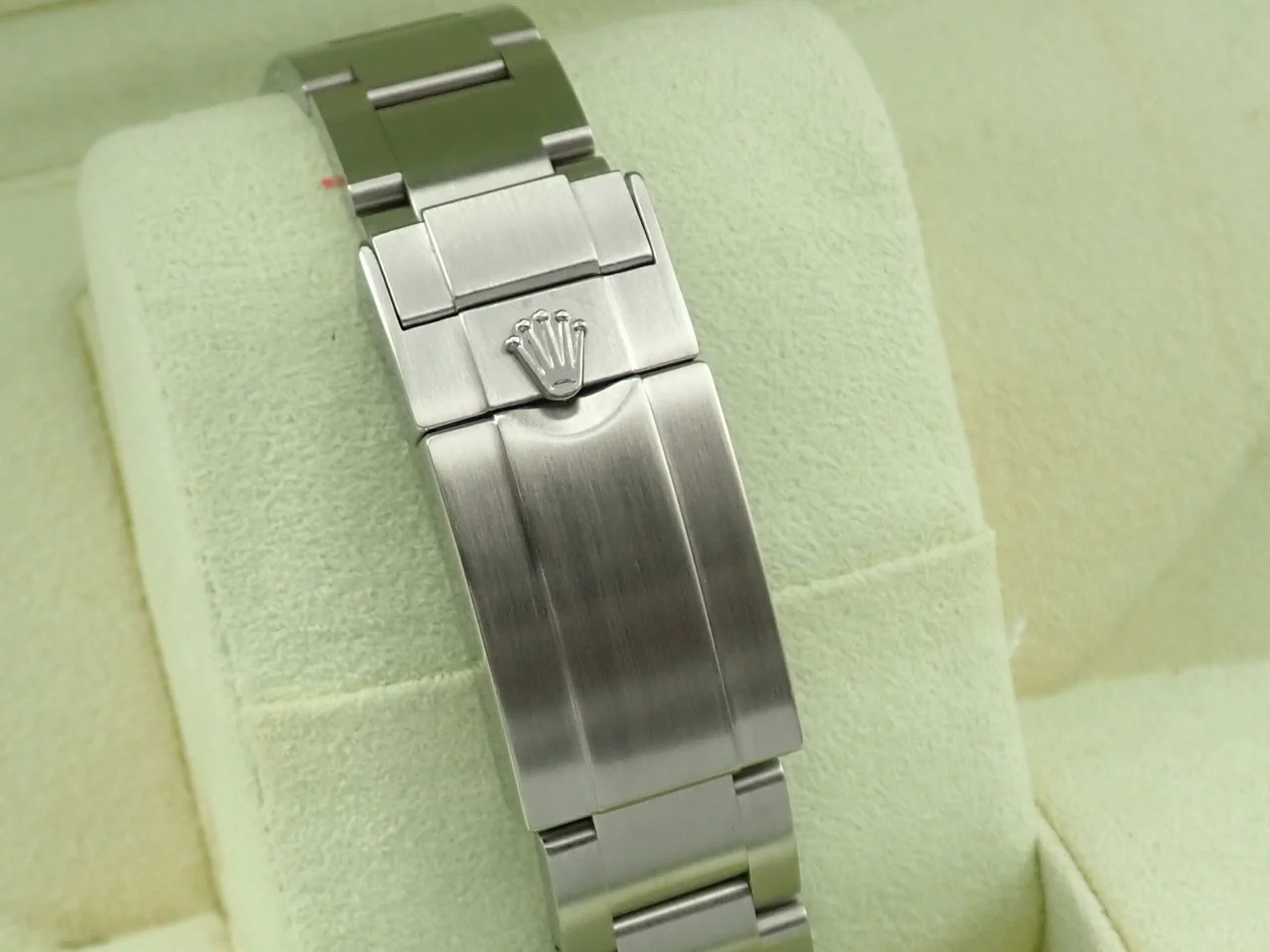 ロレックス エクスプローラーI 鏡面ブラックアウト Ref.214270 ステンレススチール ブラック文字盤 - Image 6