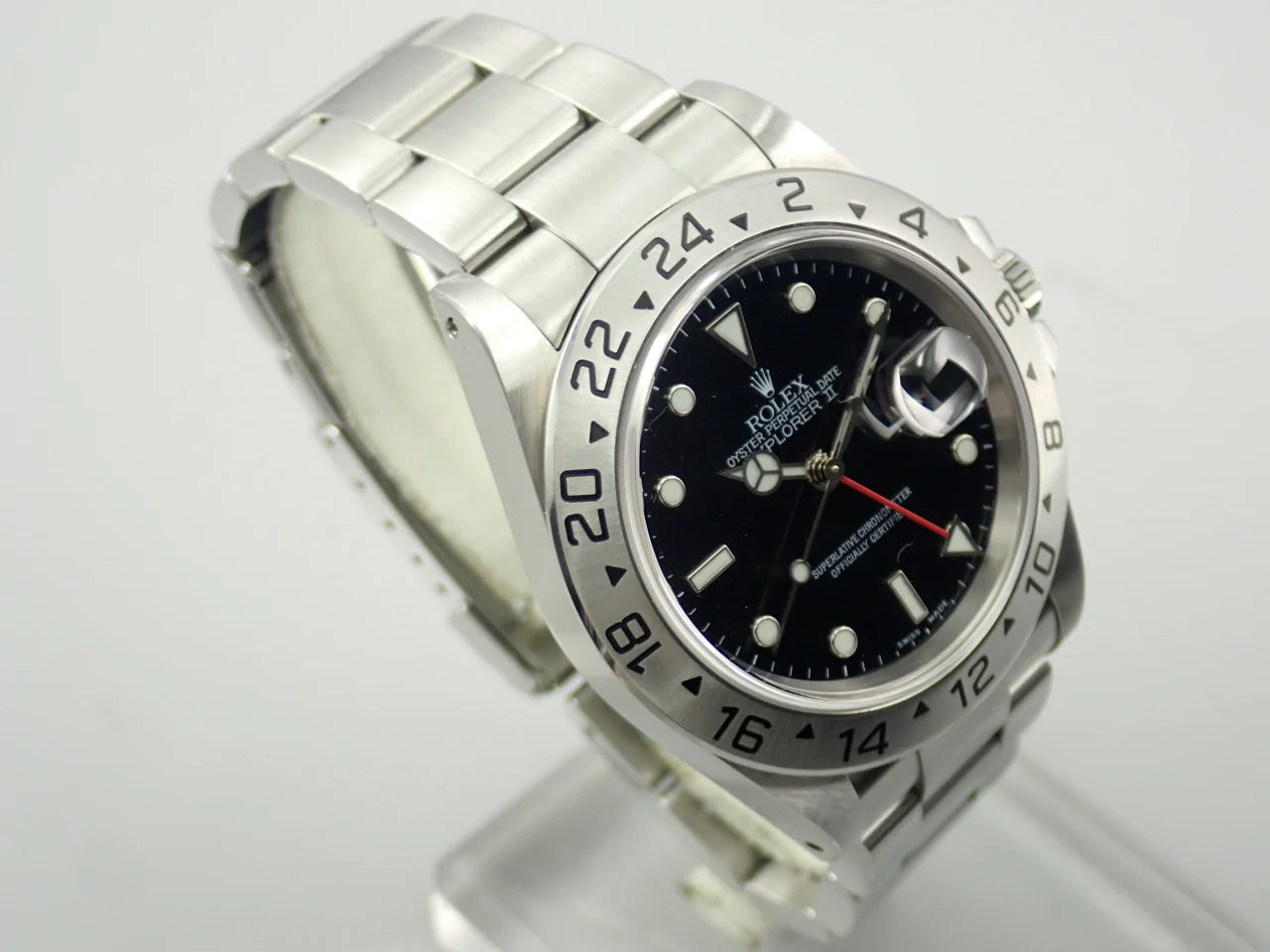 ロレックス エクスプローラーII Ref.16570 ステンレススチール ブラック文字盤 - Image 5