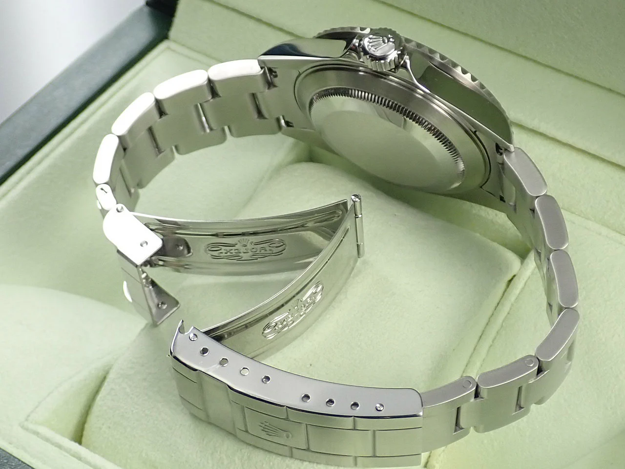 ロレックス サブマリーナー デイト Ref.16610LV ステンレススチール ブラック文字盤 - Image 8