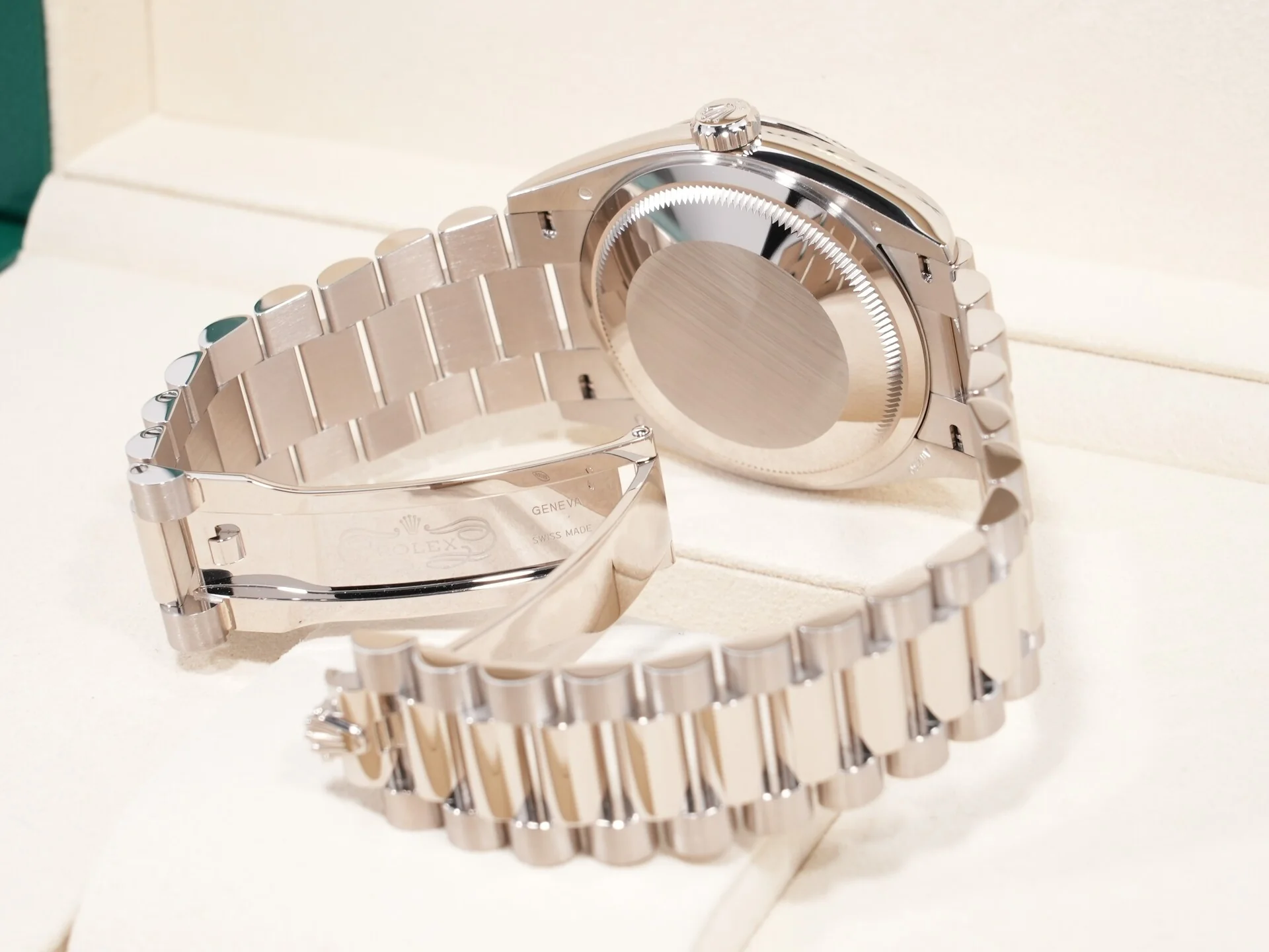 ロレックス デイデイト36 Ref.128239 ホワイトゴールド ホワイトマザーオブパール文字盤 未使用 pcxgkczd - Image 7