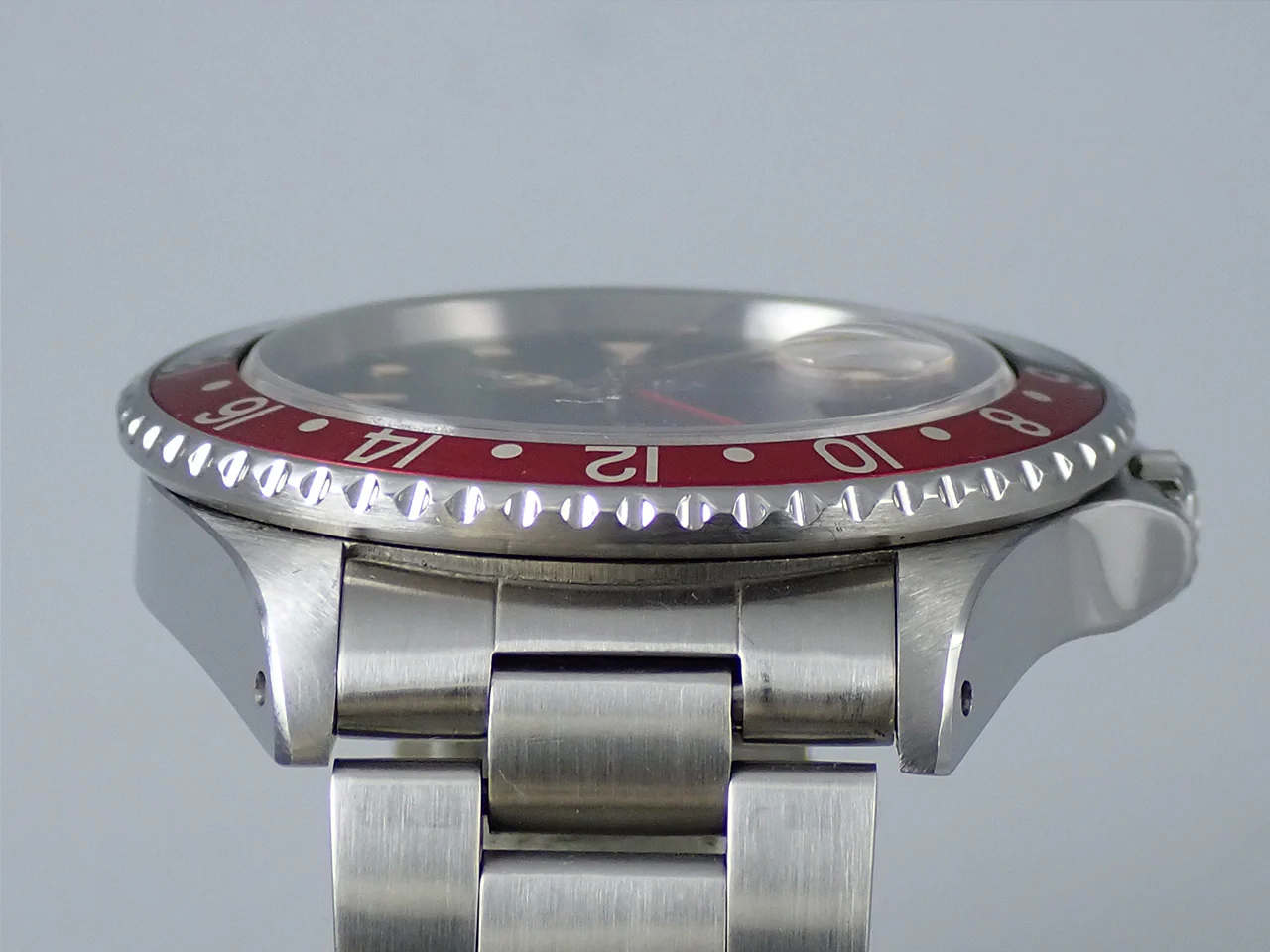 ロレックス GMTマスターII Ref.16760 ステンレススチール ブラック文字盤 オイスターブレスレット 中古 PPL51526 - Image 6