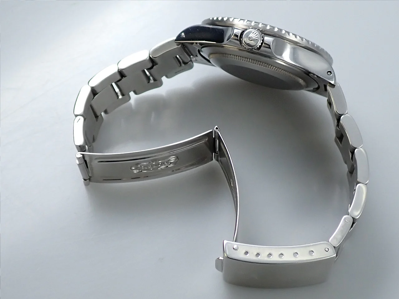 ロレックス GMTマスターII Ref.16760 ステンレススチール ブラック文字盤 オイスターブレスレット 中古 PPL51526 - Image 8