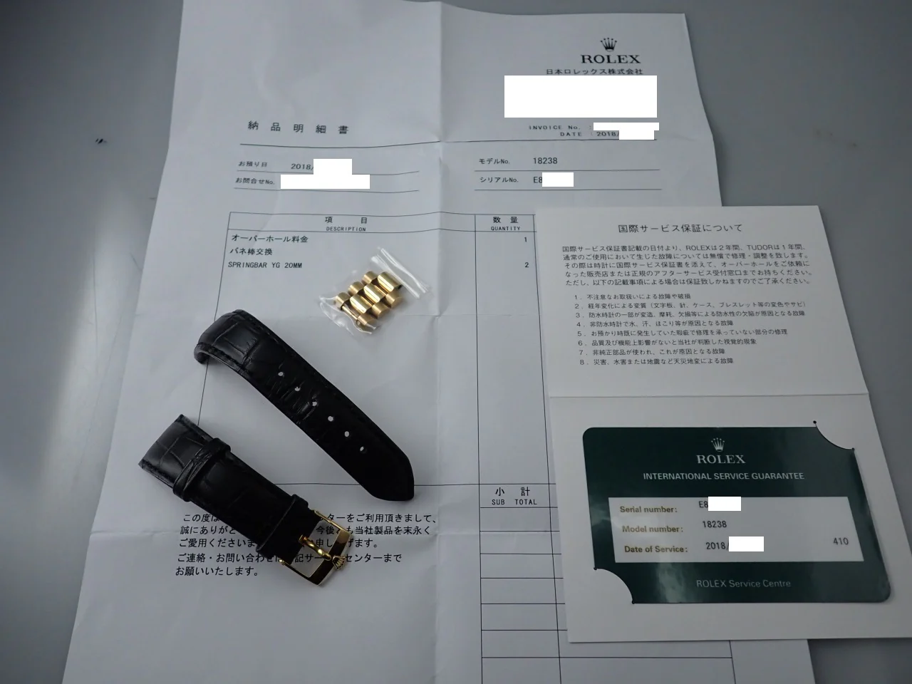 ロレックス デイデイト36 Ref.18238 イエローゴールド フェライト文字盤 - Image 10