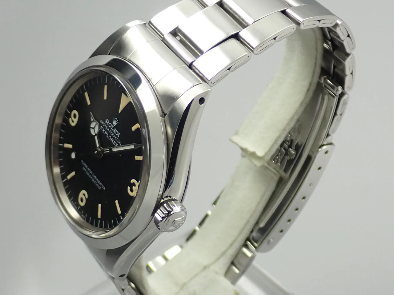 ロレックス エクスプローラーI Ref.1016 ステンレススチール ブラック文字盤 - Image 4