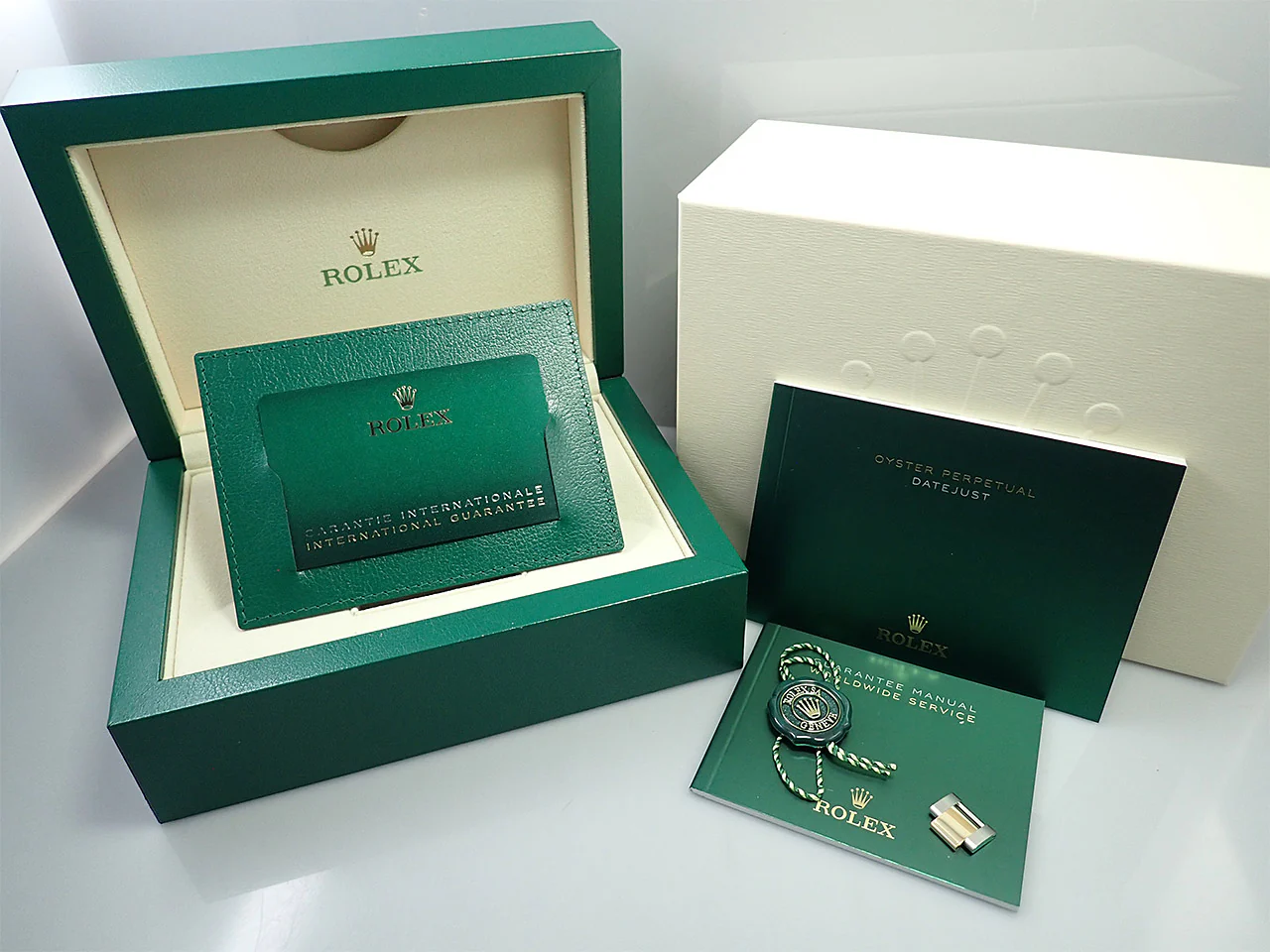 ロレックス デイトジャスト41 Ref.126333 ステンレススチール/イエローゴールド スレートローマン文字盤 オイスターブレスレット - Image 9