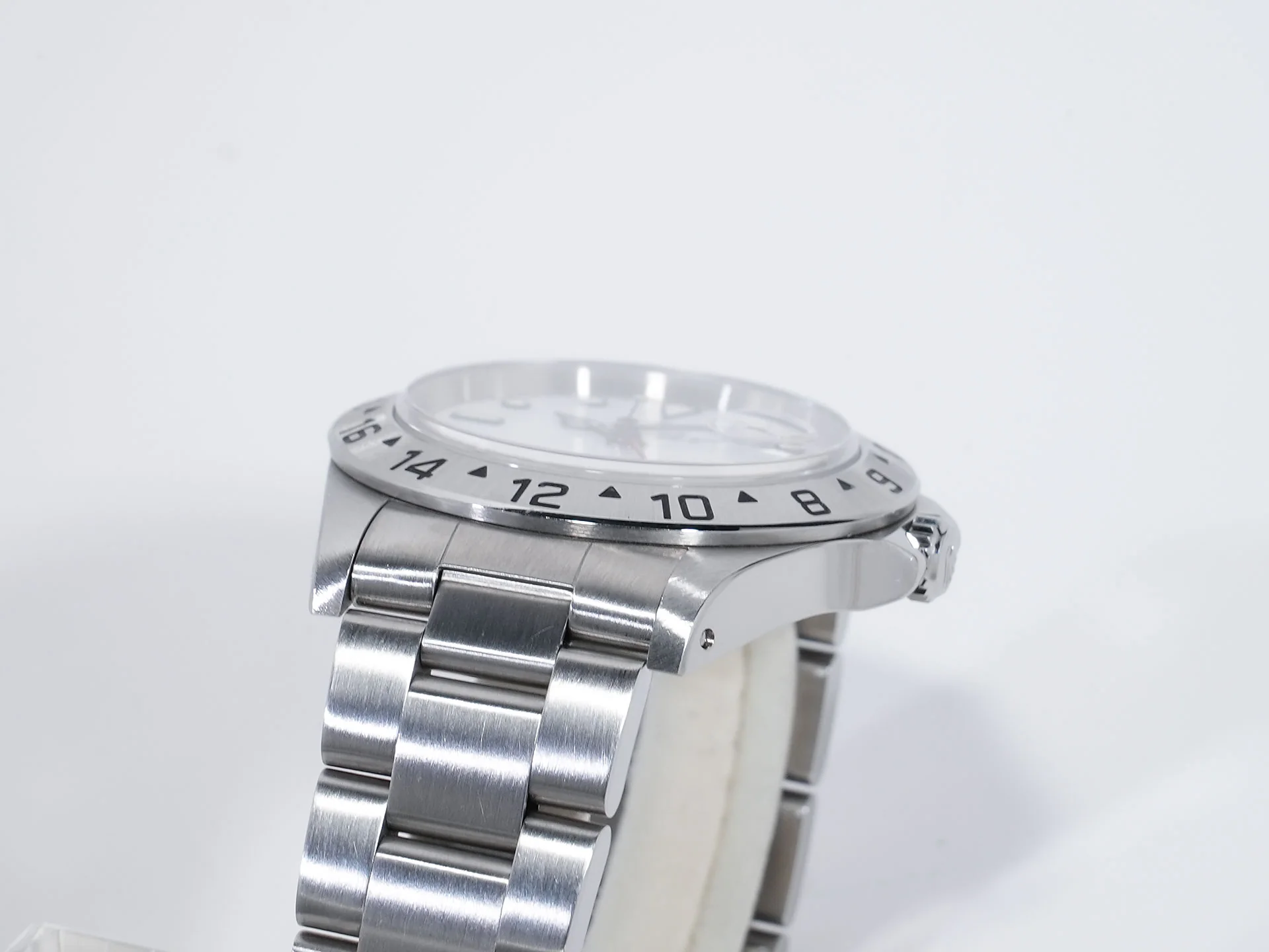 ロレックス エクスプローラーII Ref.16570 ステンレススチール ホワイト文字盤 オイスターブレスレット 中古 qka9vzyy - Image 6