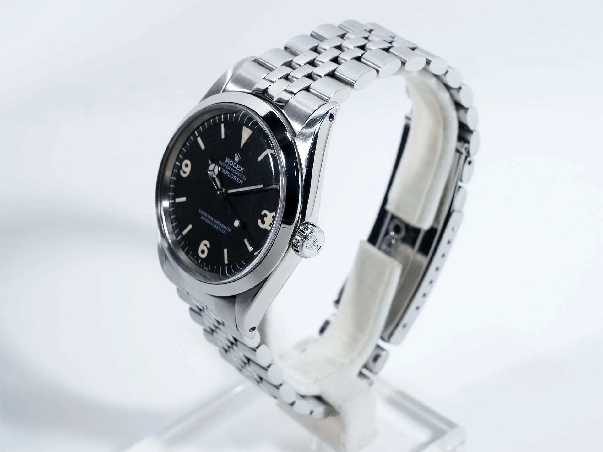 ロレックス エクスプローラーI Ref.1016 ステンレススチール ブラック文字盤 - Image 4