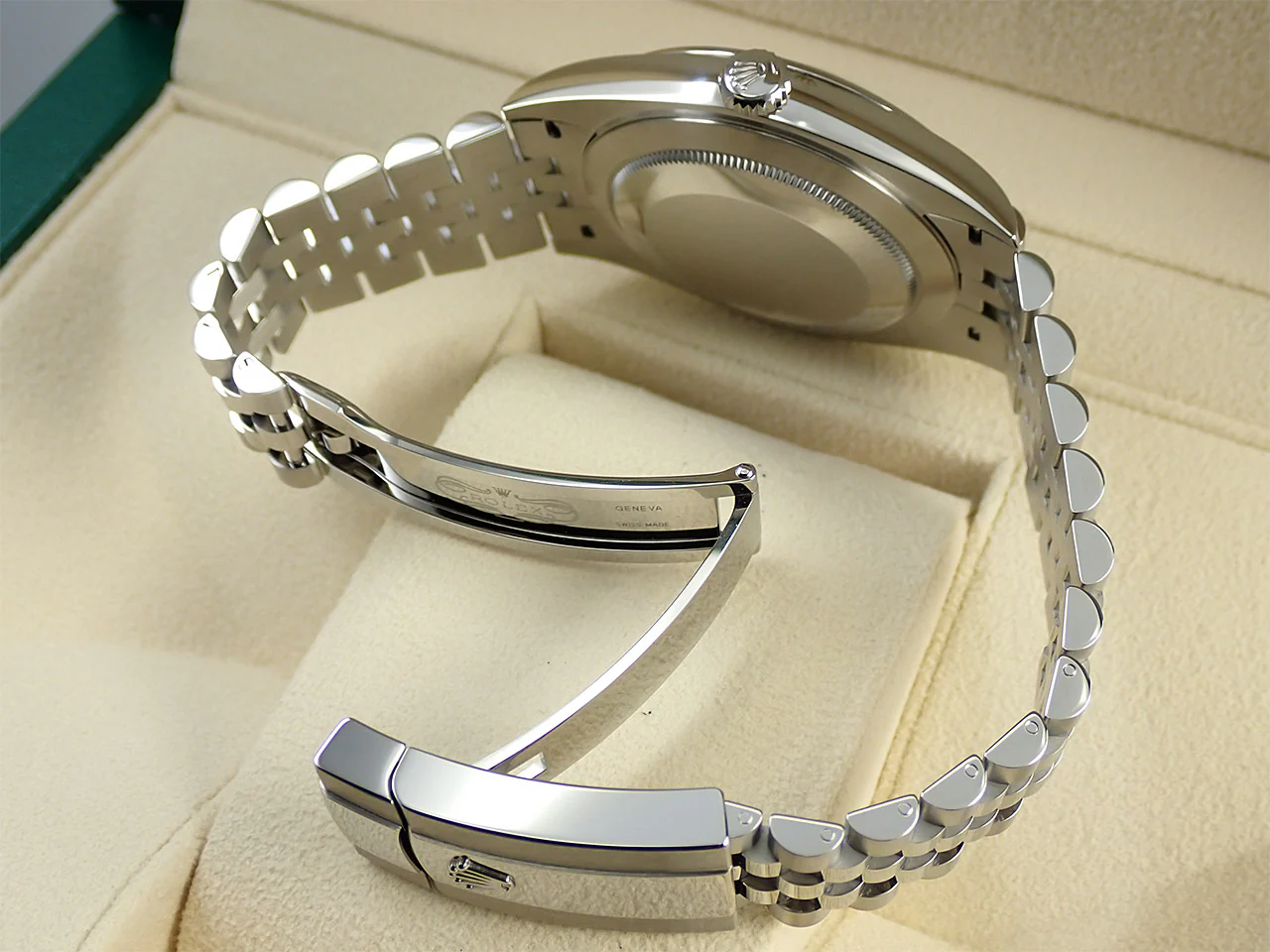 ロレックス デイトジャスト41 Ref.126300 ステンレススチール ブライトブルー文字盤 ジュビリーブレスレット 未使用 R3211348 - Image 7