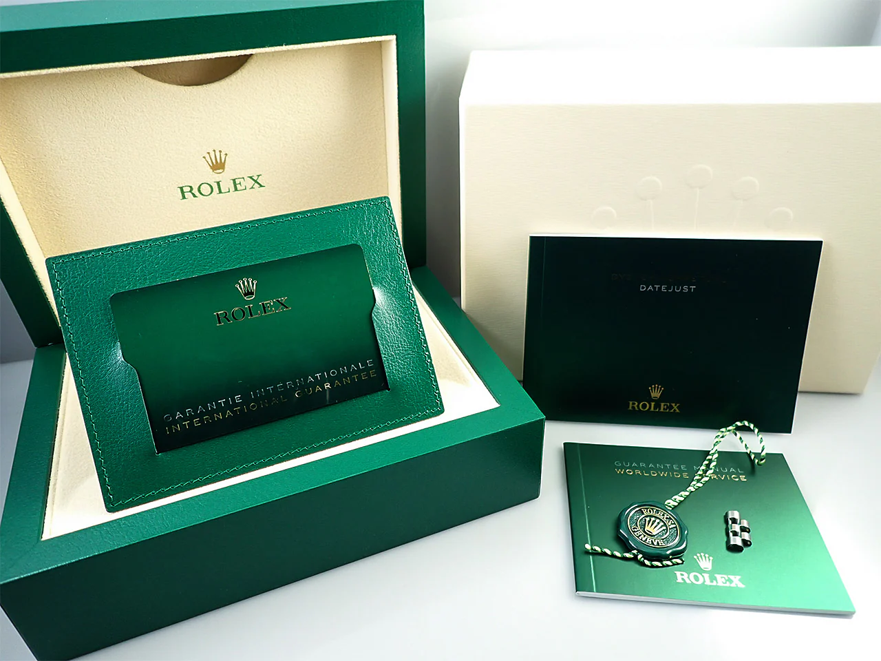 ロレックス デイトジャスト41 Ref.126300 ステンレススチール ブライトブルー文字盤 ジュビリーブレスレット 未使用 R3211348 - Image 8