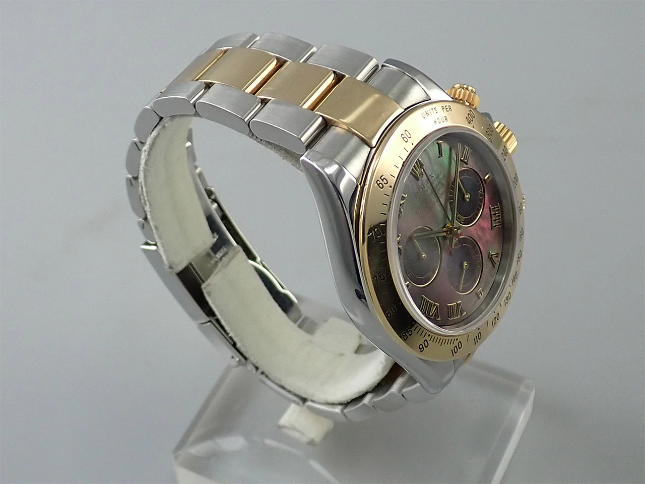 ロレックス デイトナ Ref.116523NR ステンレススチール/イエローゴールド ブラックシェル文字盤 - Image 5