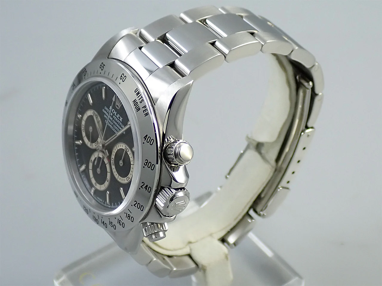 ロレックス デイトナ エルプリメロ Ref.16520 ステンレススチール ブラック文字盤 - Image 4