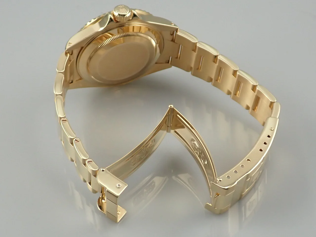 ロレックス サブマリーナー デイト Ref.16618 イエローゴールド ブルー文字盤 - Image 8