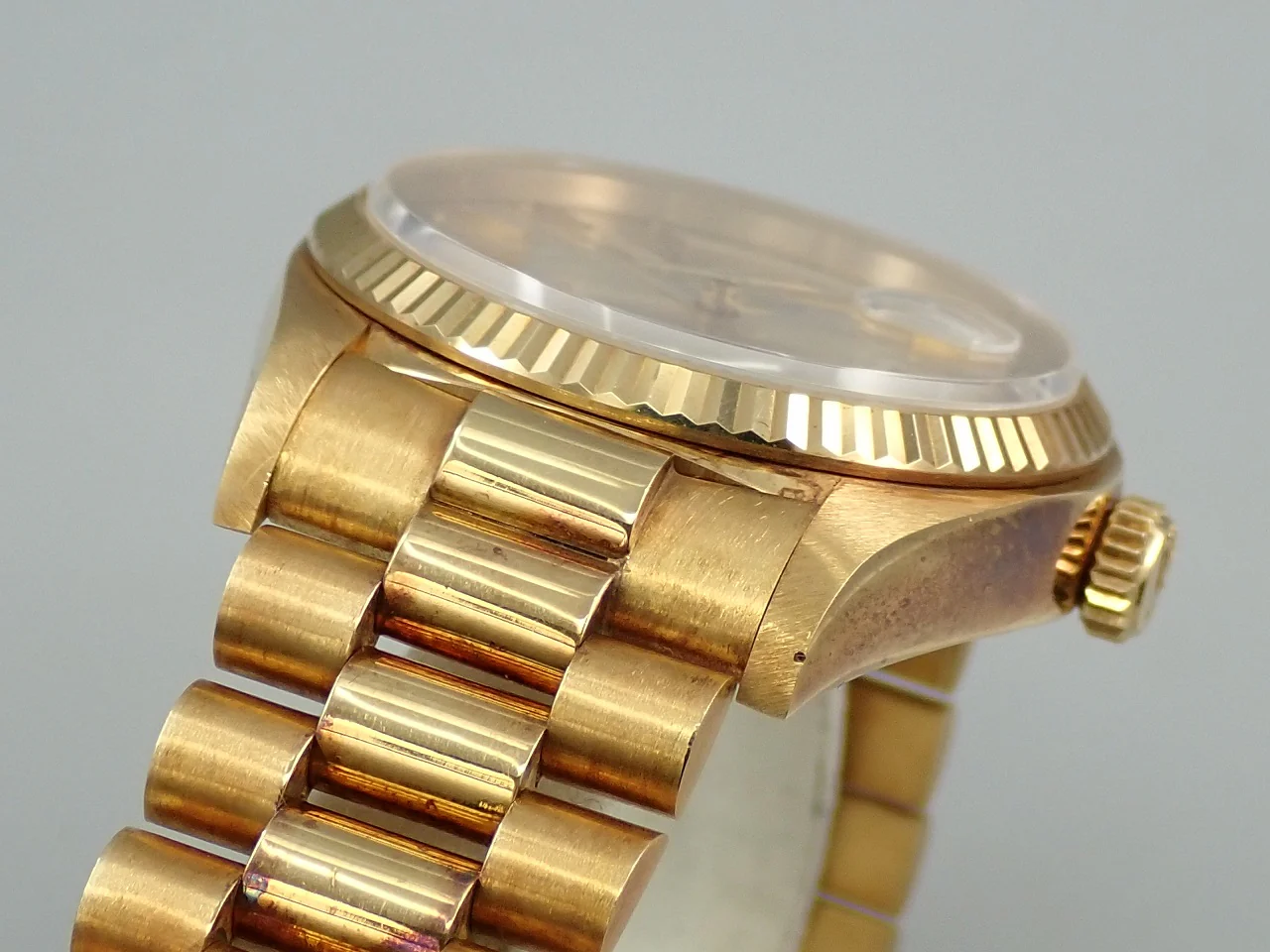 ロレックス デイデイト36 Ref.18038 イエローゴールド シャンパン文字盤 - Image 6