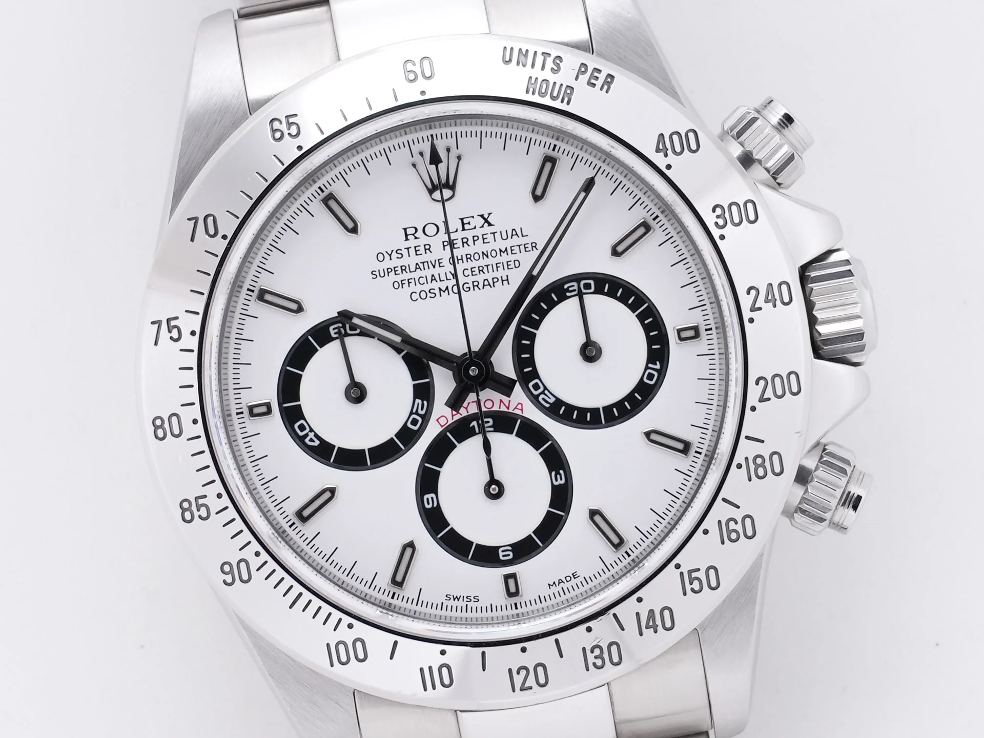 ロレックス デイトナ エルプリメロ Ref.16520 ステンレススチール ホワイト文字盤 中古 R6ZZFJ58 - Image 3