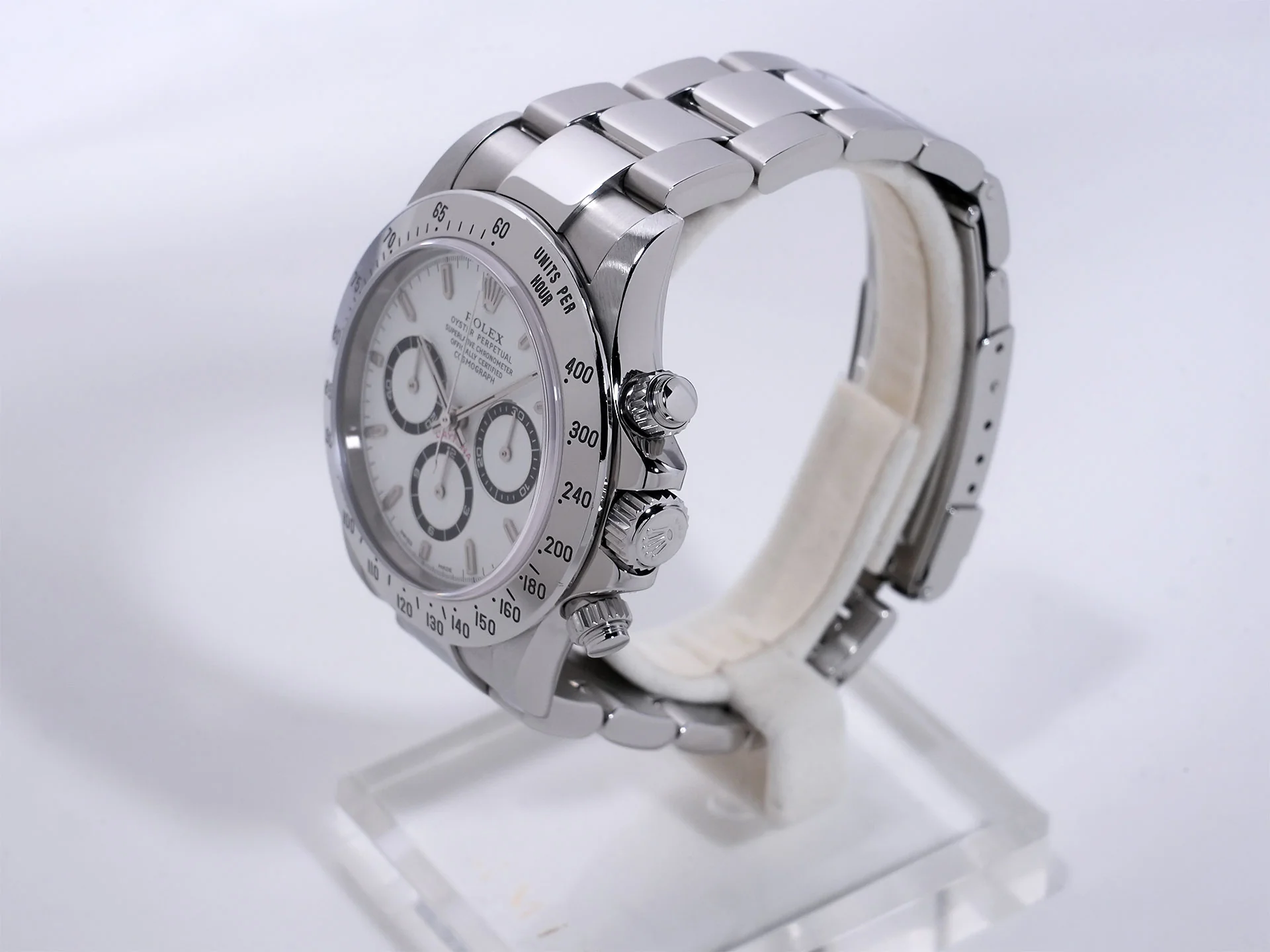 ロレックス デイトナ エルプリメロ Ref.16520 ステンレススチール ホワイト文字盤 中古 R6ZZFJ58 - Image 4