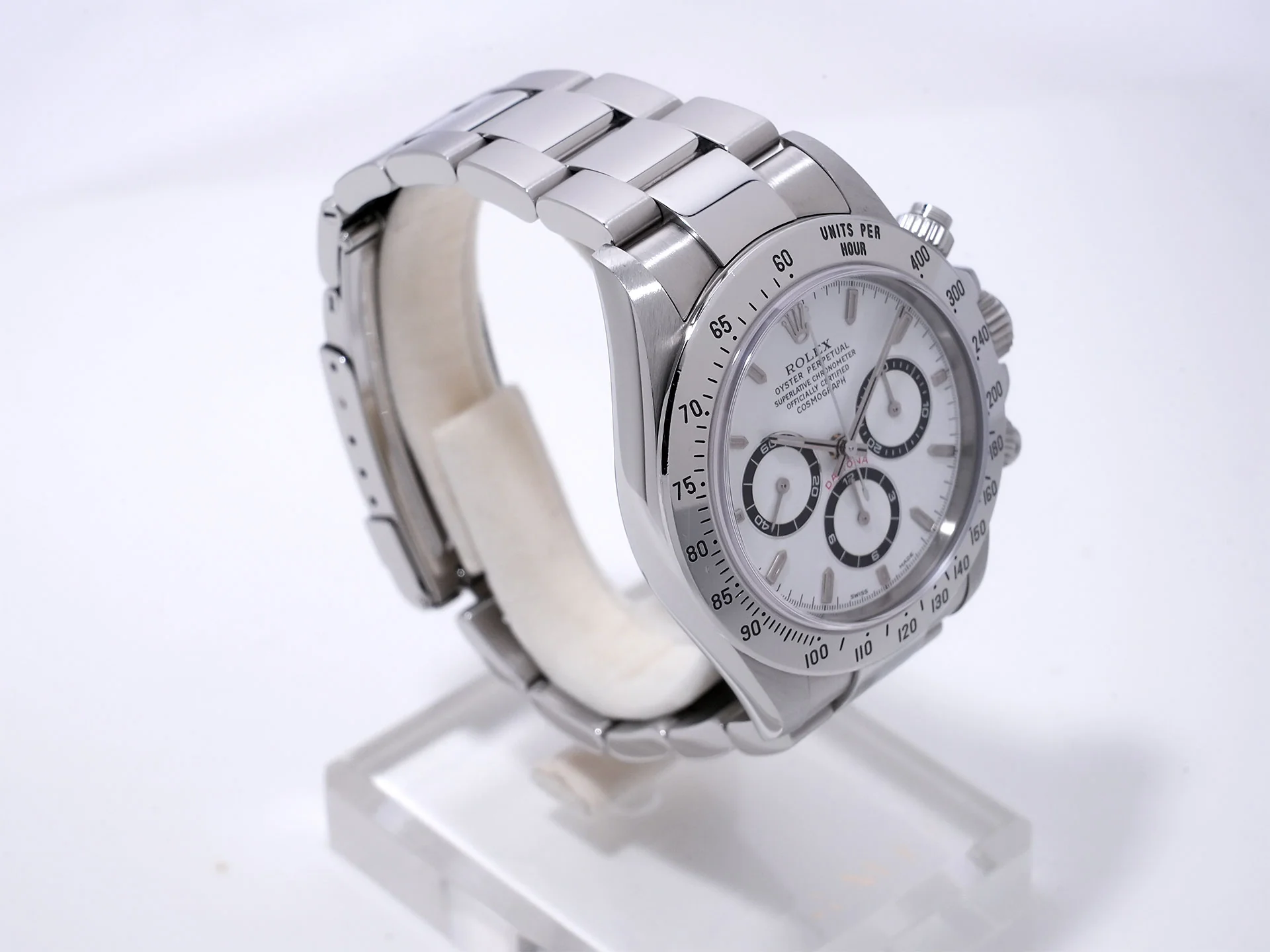 ロレックス デイトナ エルプリメロ Ref.16520 ステンレススチール ホワイト文字盤 中古 R6ZZFJ58 - Image 5