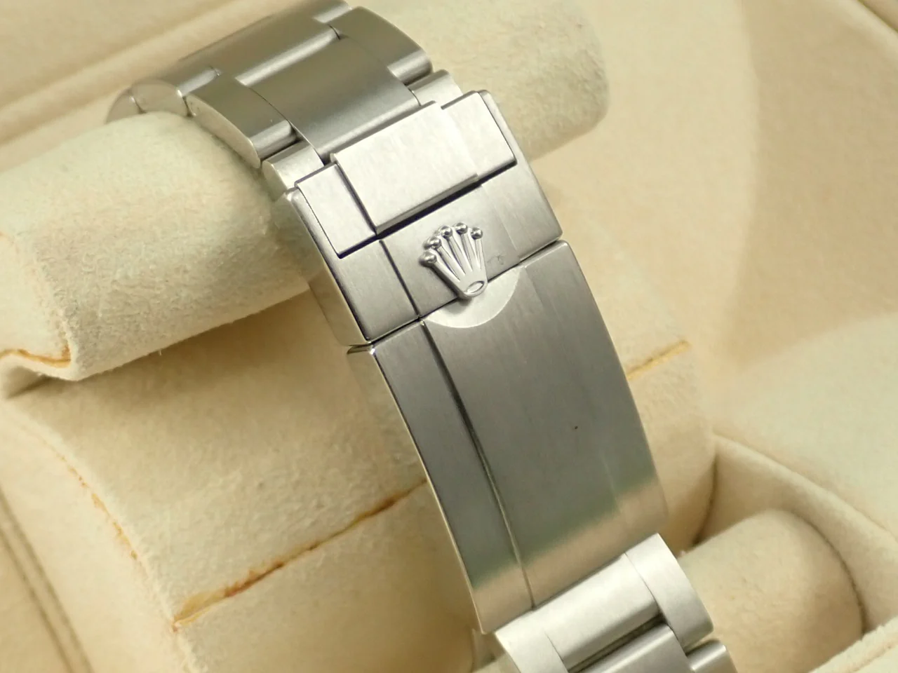 ロレックス エクスプローラーI 鏡面ブラックアウト Ref.214270 ステンレススチール ブラック文字盤 - Image 7