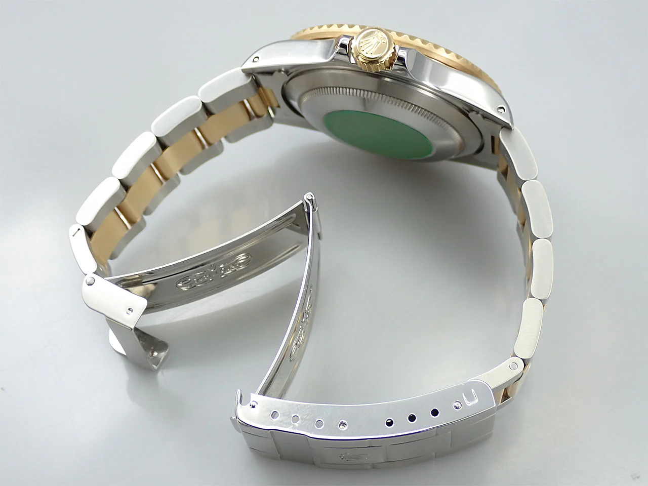 ロレックス サブマリーナー デイト Ref.16803 ステンレススチール/イエローゴールド ブルー文字盤 - Image 8