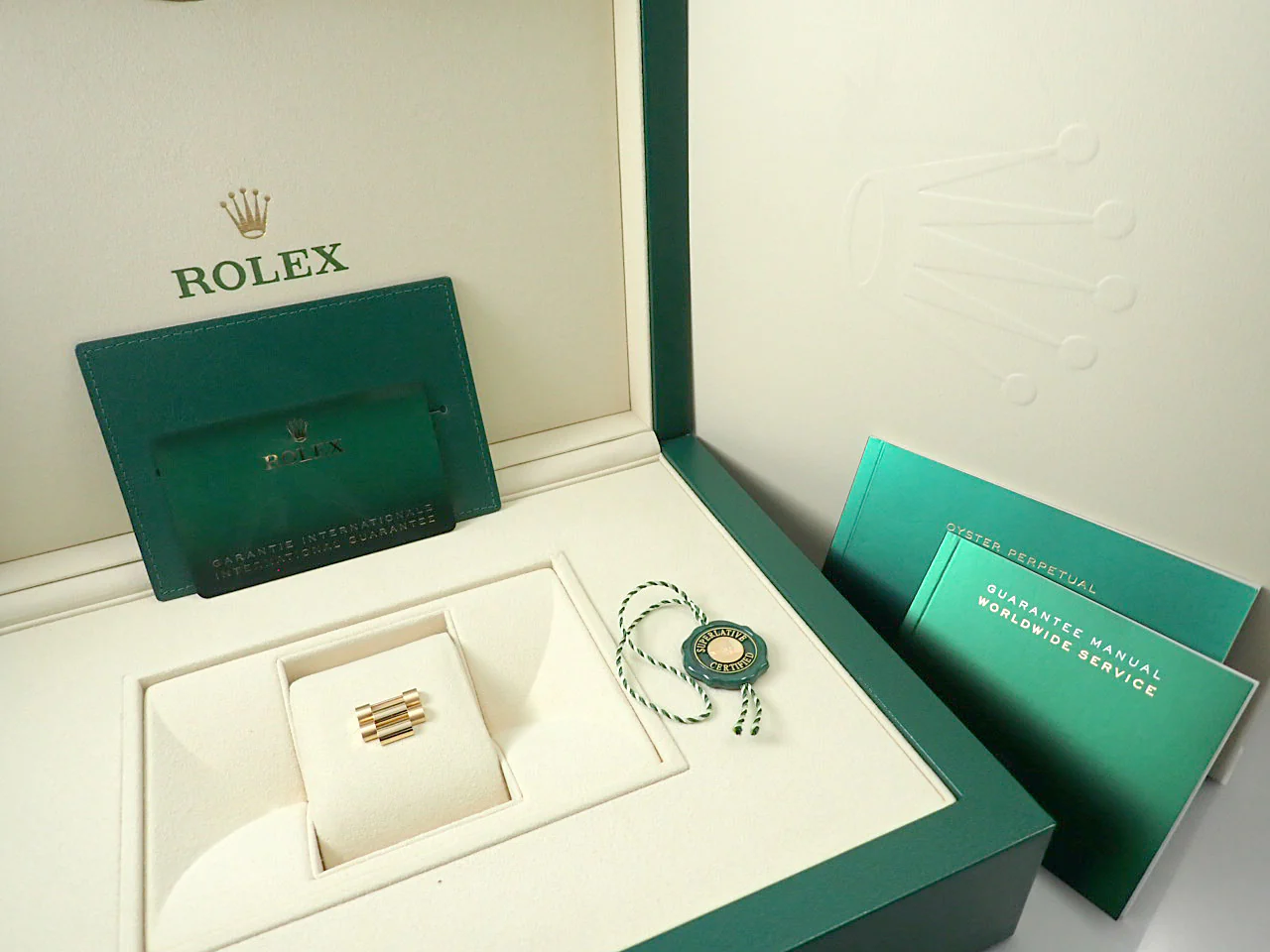 ロレックス デイデイト40 Ref.228348RBR イエローゴールド ブラック文字盤 - Image 10