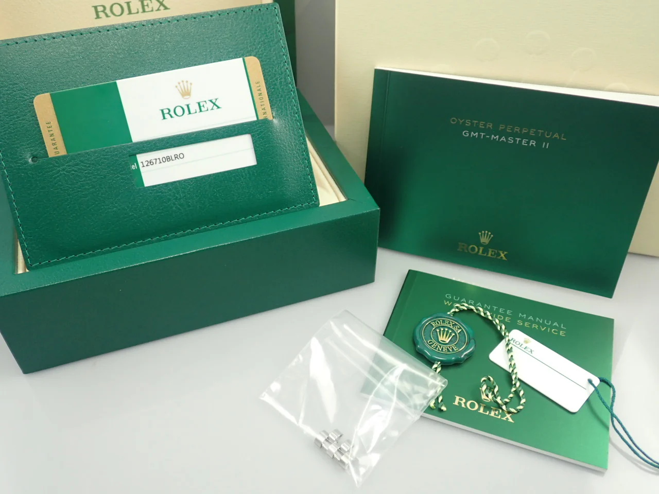ロレックス GMTマスターII Ref.126710BLRO ステンレススチール ブラック文字盤 ジュビリーブレスレット 中古 RF49SYSC - Image 10