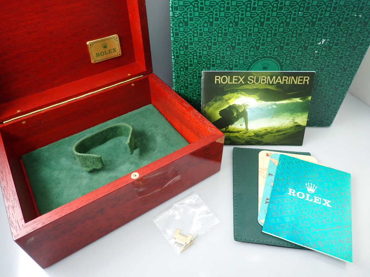 ロレックス サブマリーナー デイト Ref.16618 イエローゴールド ブルー文字盤 - Image 10