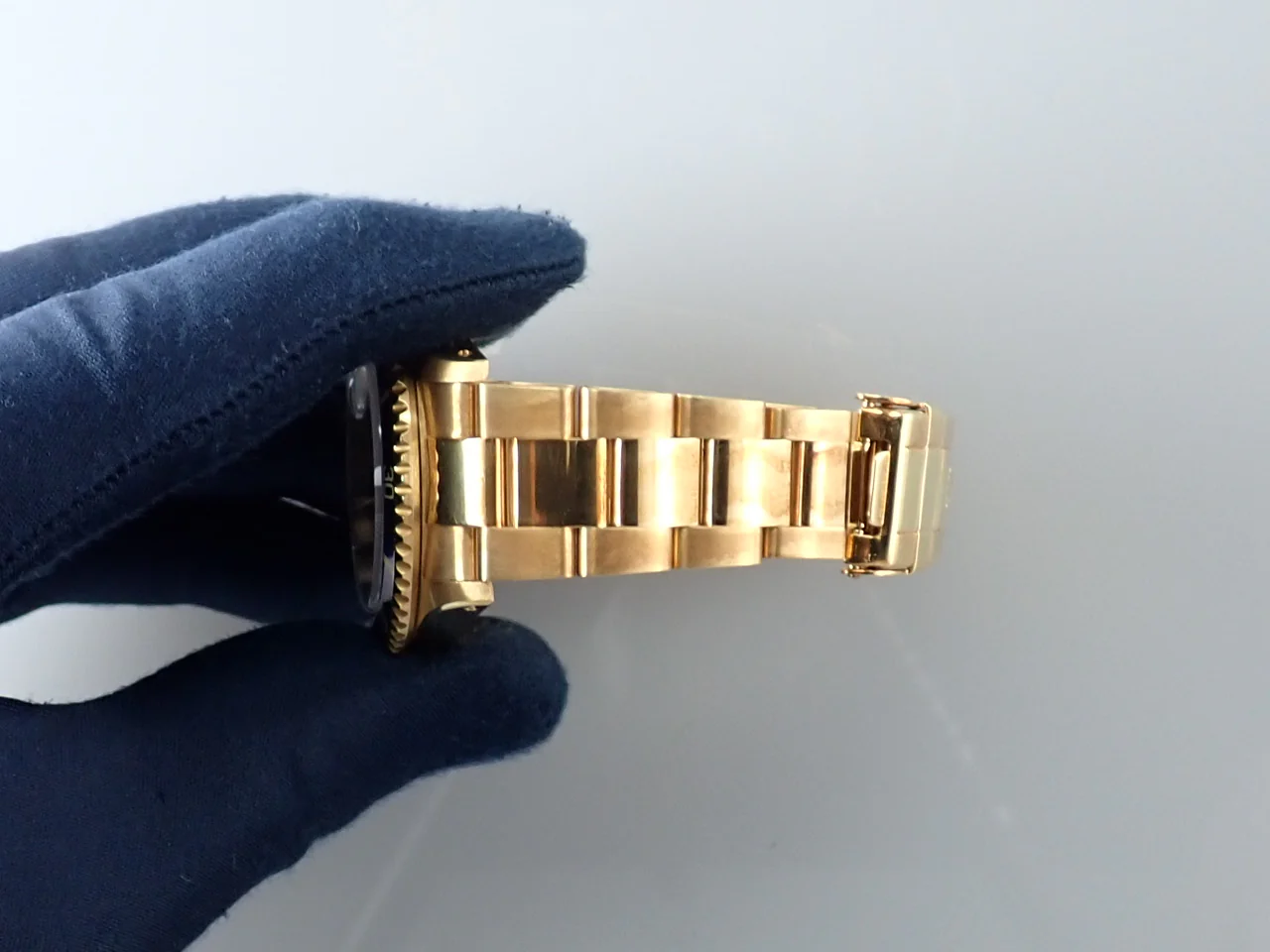 ロレックス サブマリーナー デイト Ref.16618 イエローゴールド ブルー文字盤 - Image 9