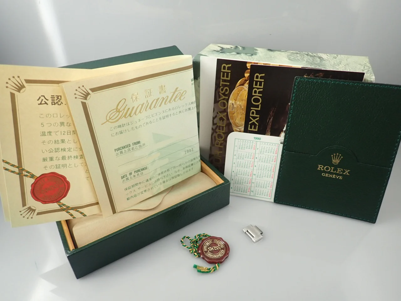 ロレックス エクスプローラーII Ref.16570 ステンレススチール ホワイト文字盤 - Image 10