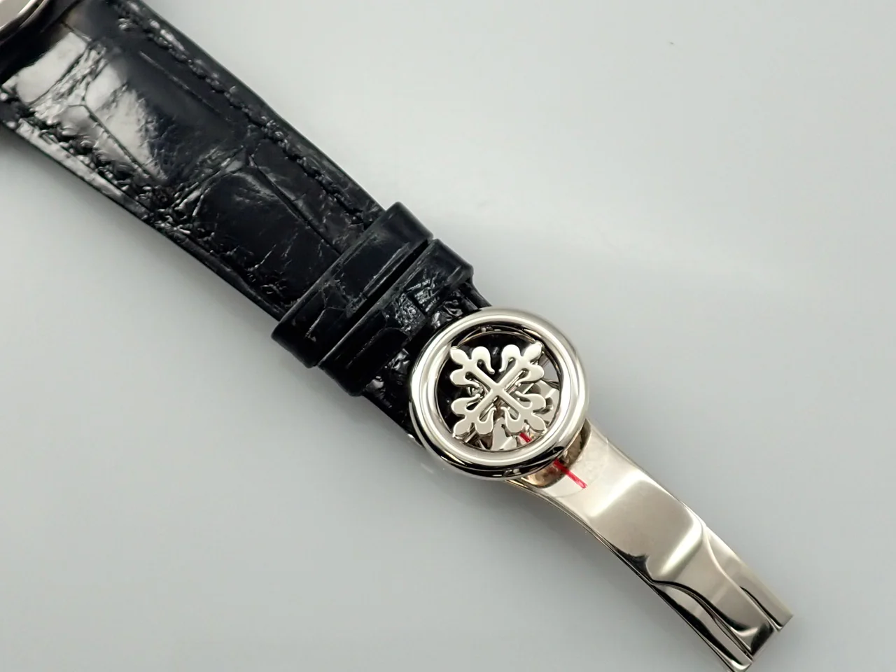 パテックフィリップ アニュアルカレンダー ムーンフェイズ Ref.5396G-011 ホワイトゴールド シルバー・オパーリン文字盤 - Image 8