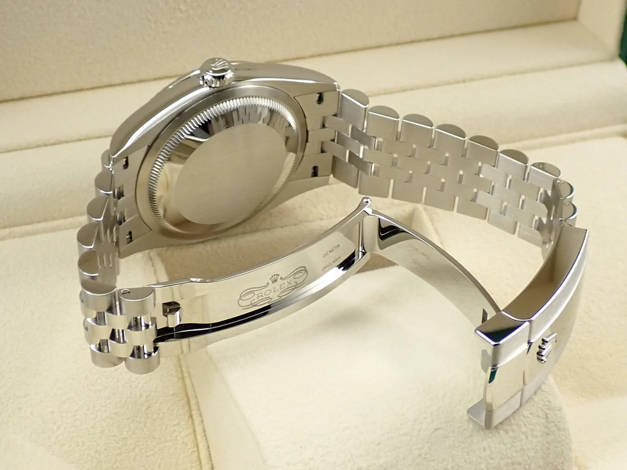 ロレックス デイトジャスト36 Ref.126234 ステンレススチール/ホワイトゴールド ミントグリーン文字盤 ジュビリーブレスレット 未使用 S1ULVPJH - Image 7