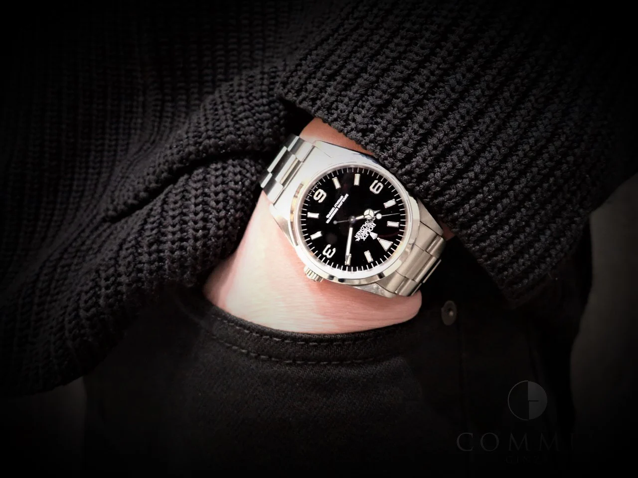 ロレックス エクスプローラーI Ref.14270 ステンレススチール ブラック文字盤 - Image 11