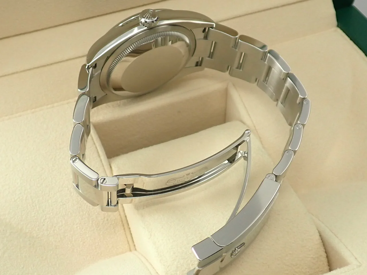 ロレックス デイトジャスト36 Ref.126200 ステンレススチール ブライトブルー文字盤 オイスターブレスレット 中古 SJZ26436 - Image 7