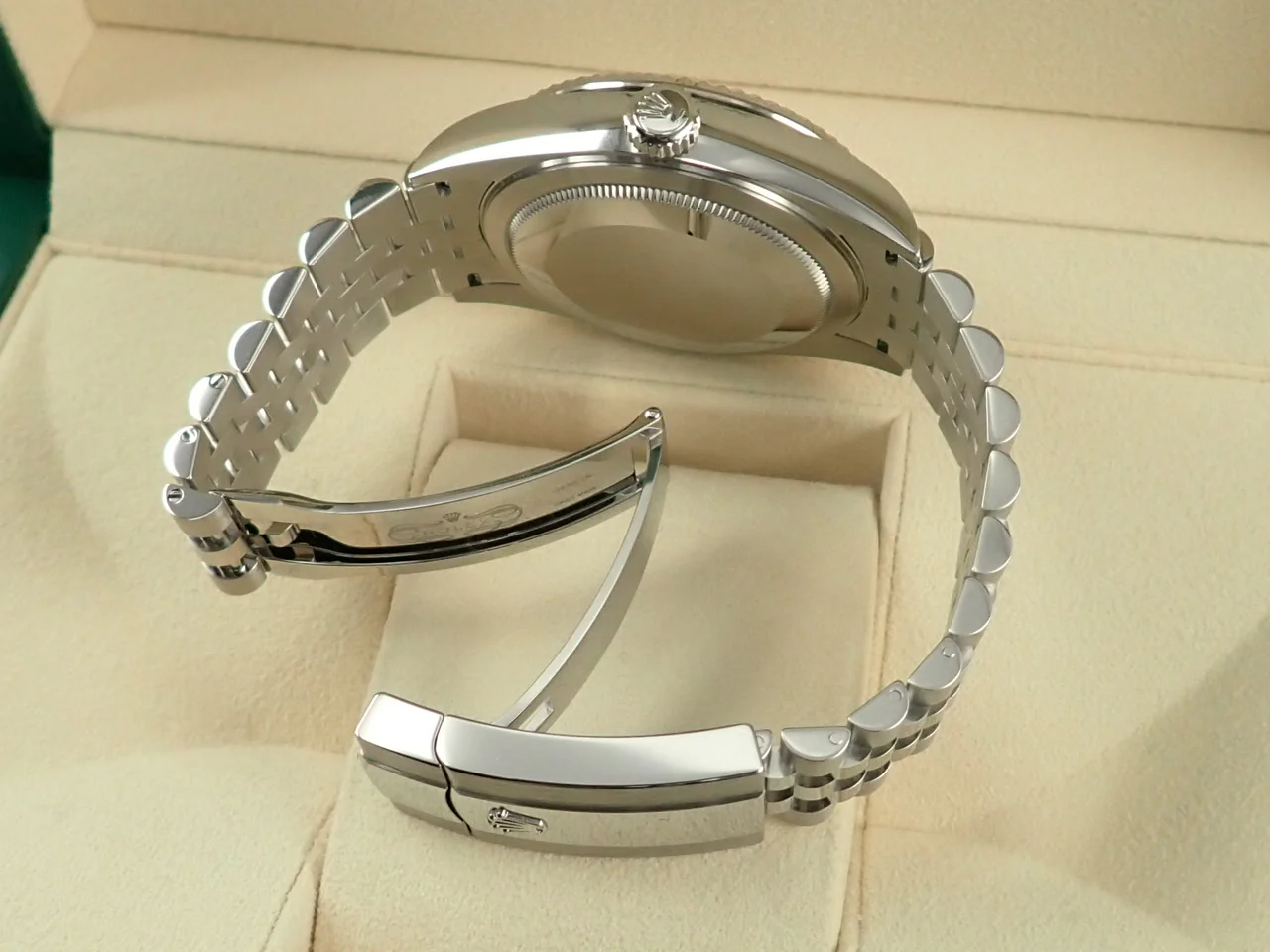 ロレックス スカイドゥエラー Ref.326934 ステンレススチール/ホワイトゴールド ホワイト文字盤 ジュビリーブレスレット 未使用 SKUHA045 - Image 7