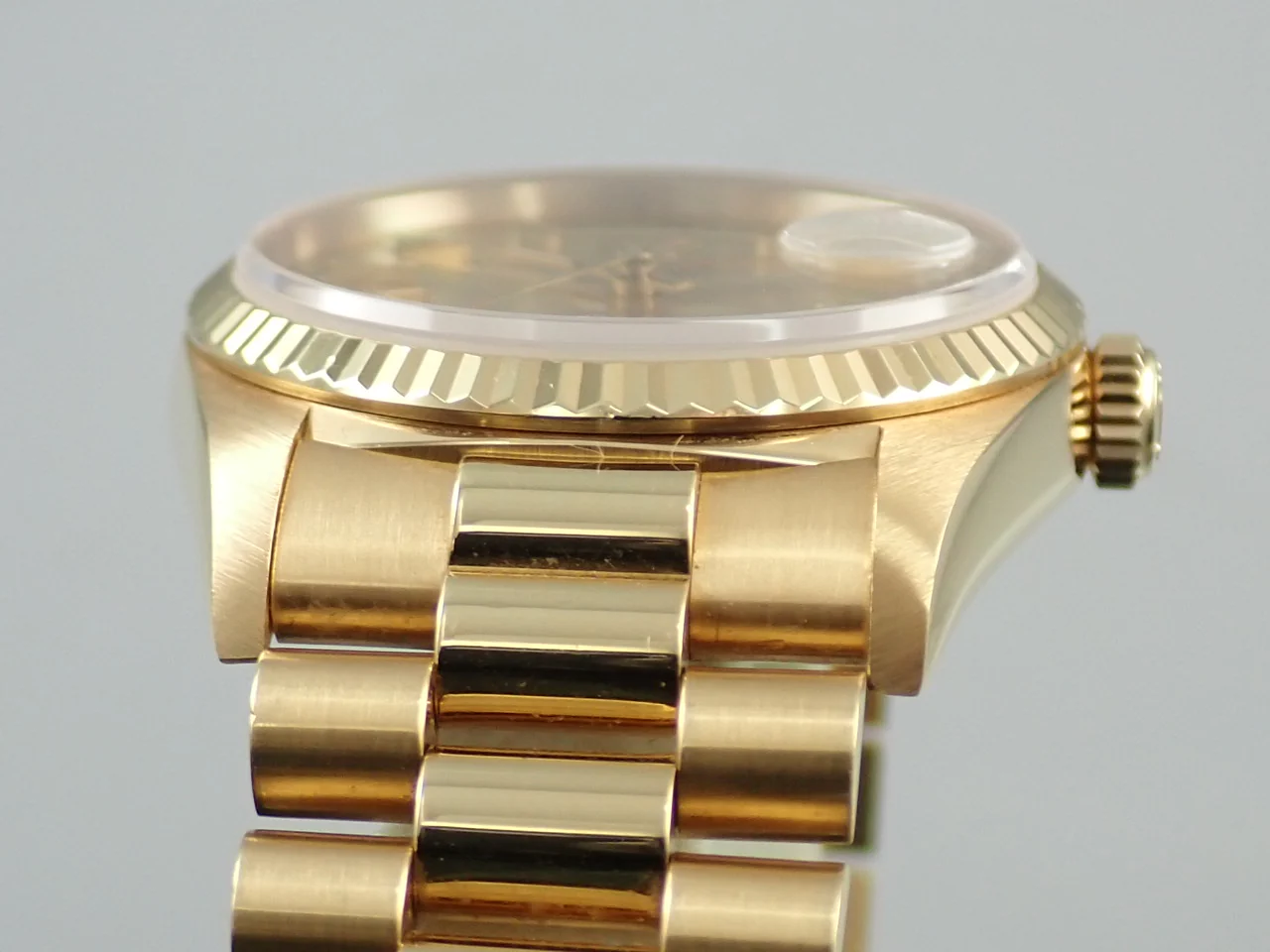ロレックス デイデイト36 Ref.18238 イエローゴールド シャンパンゴールド文字盤 - Image 6