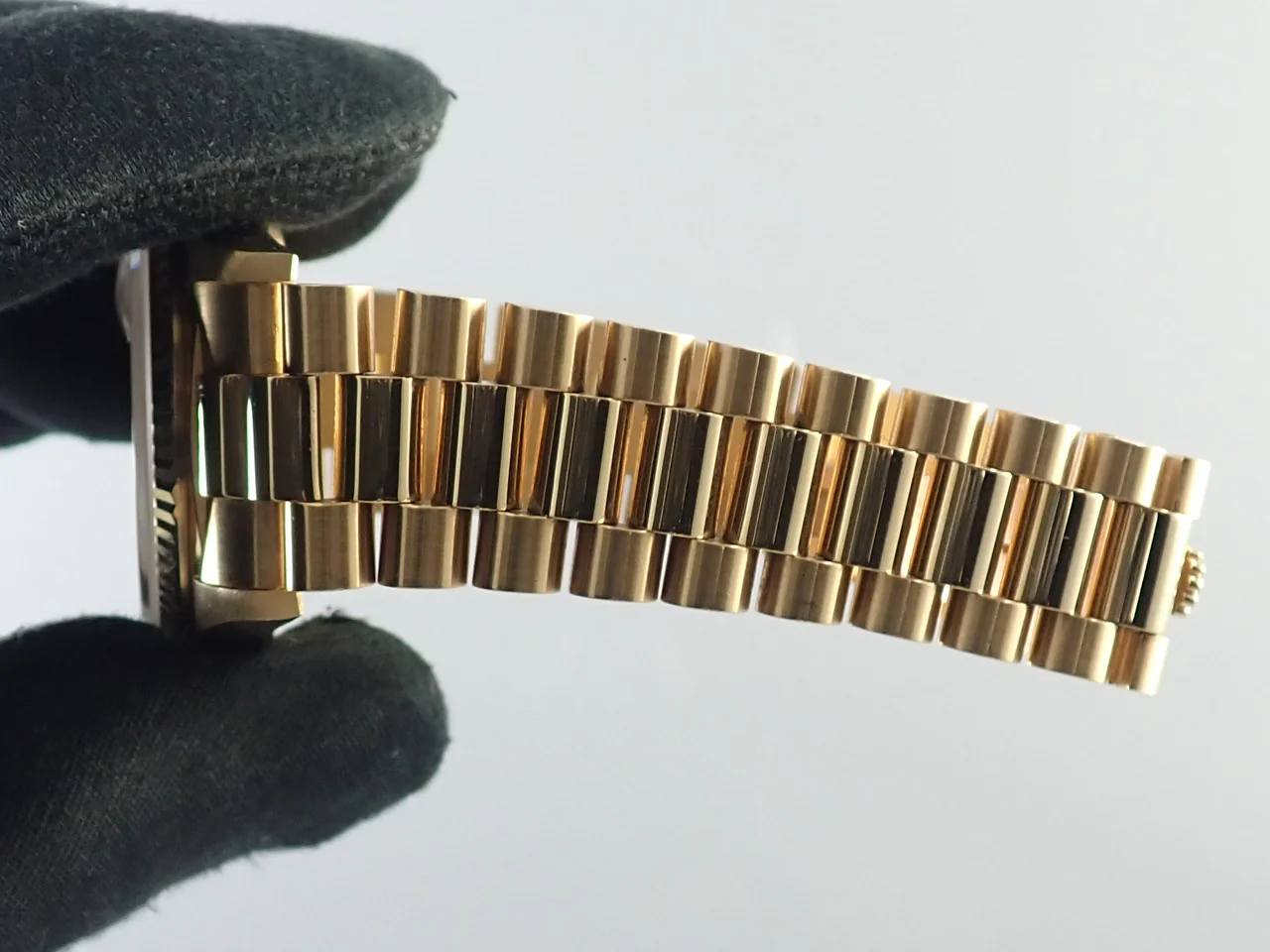 ロレックス デイデイト36 Ref.18238 イエローゴールド シャンパンゴールド文字盤 - Image 9