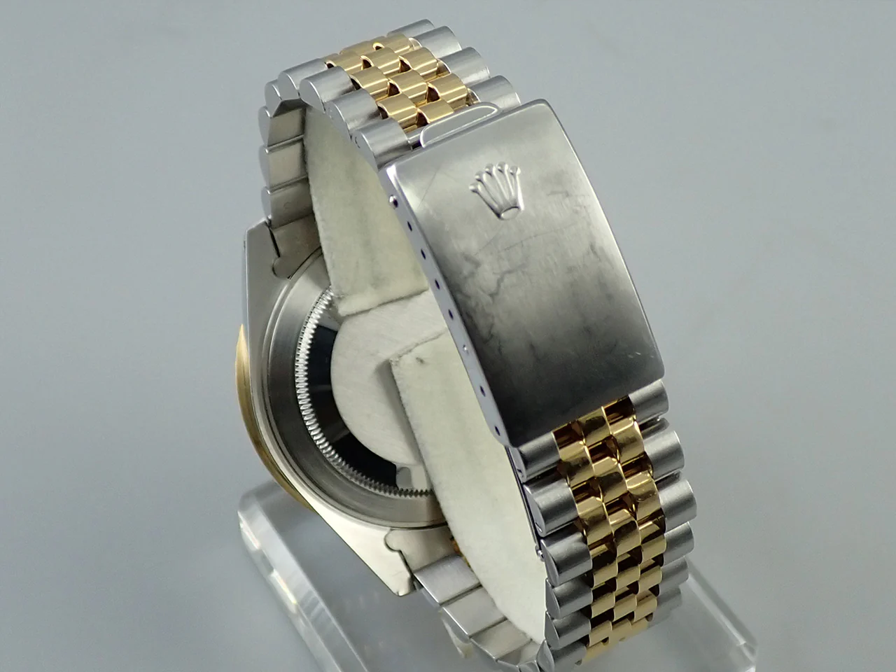 ロレックス GMTマスターII Ref.16713 ステンレススチール/イエローゴールド ブラック文字盤 ジュビリーブレスレット 中古 SM45PT31 - Image 8