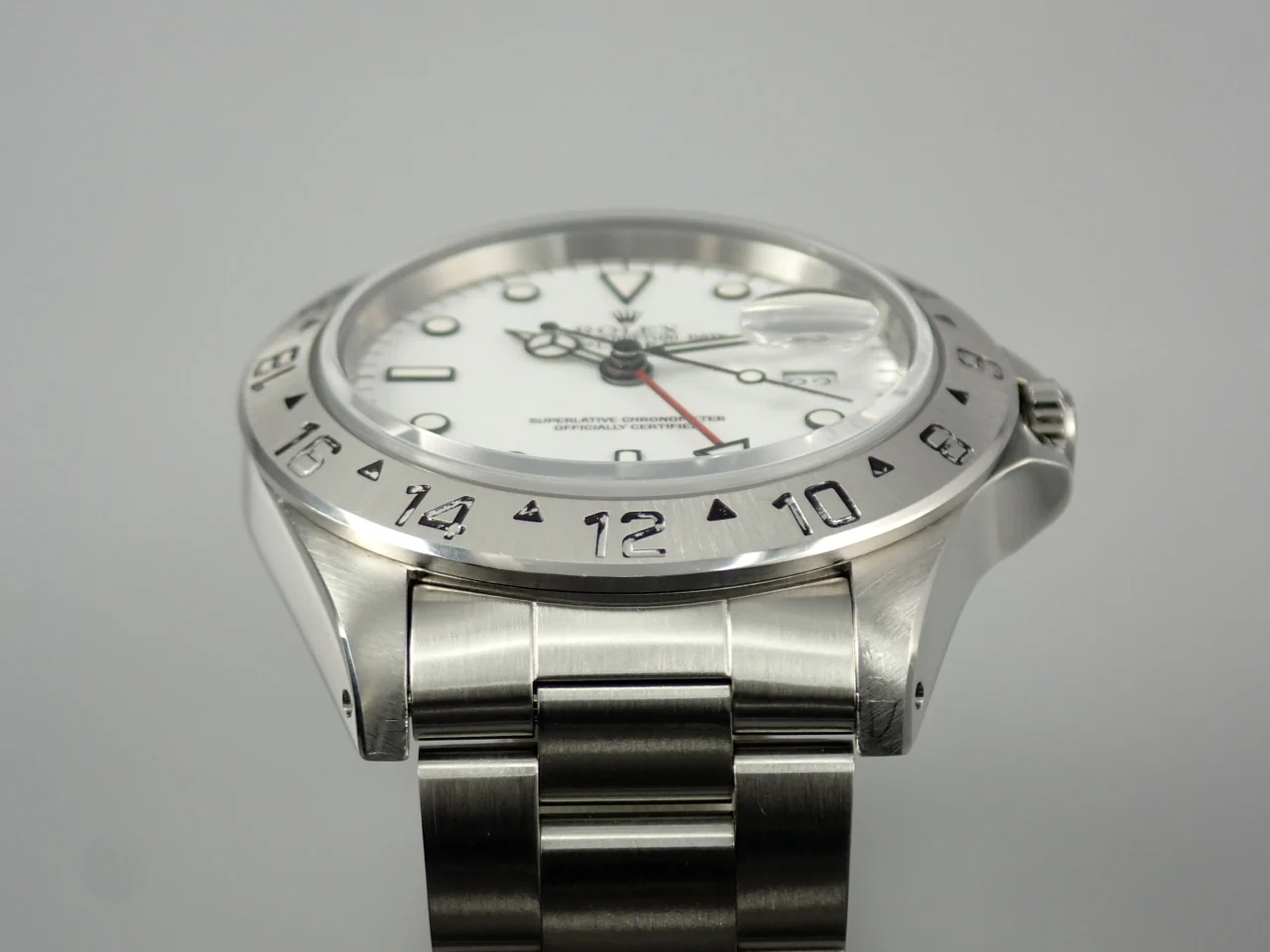 ロレックス エクスプローラーII Ref.16570 ステンレススチール ホワイト文字盤 - Image 6