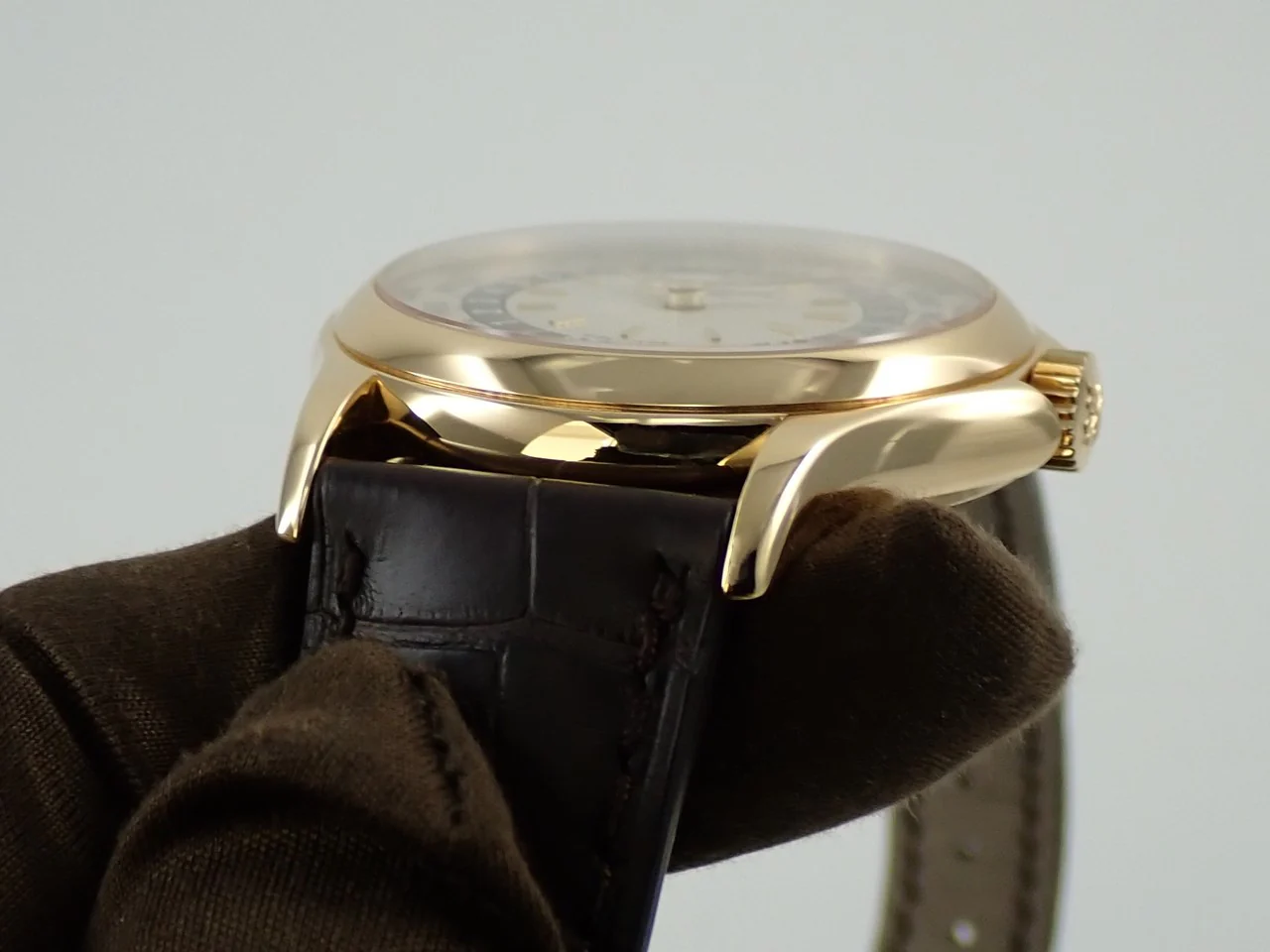 パテックフィリップ コンプリケーション ワールドタイム Ref.5110J-001 イエローゴールド シルバー文字盤 - Image 6