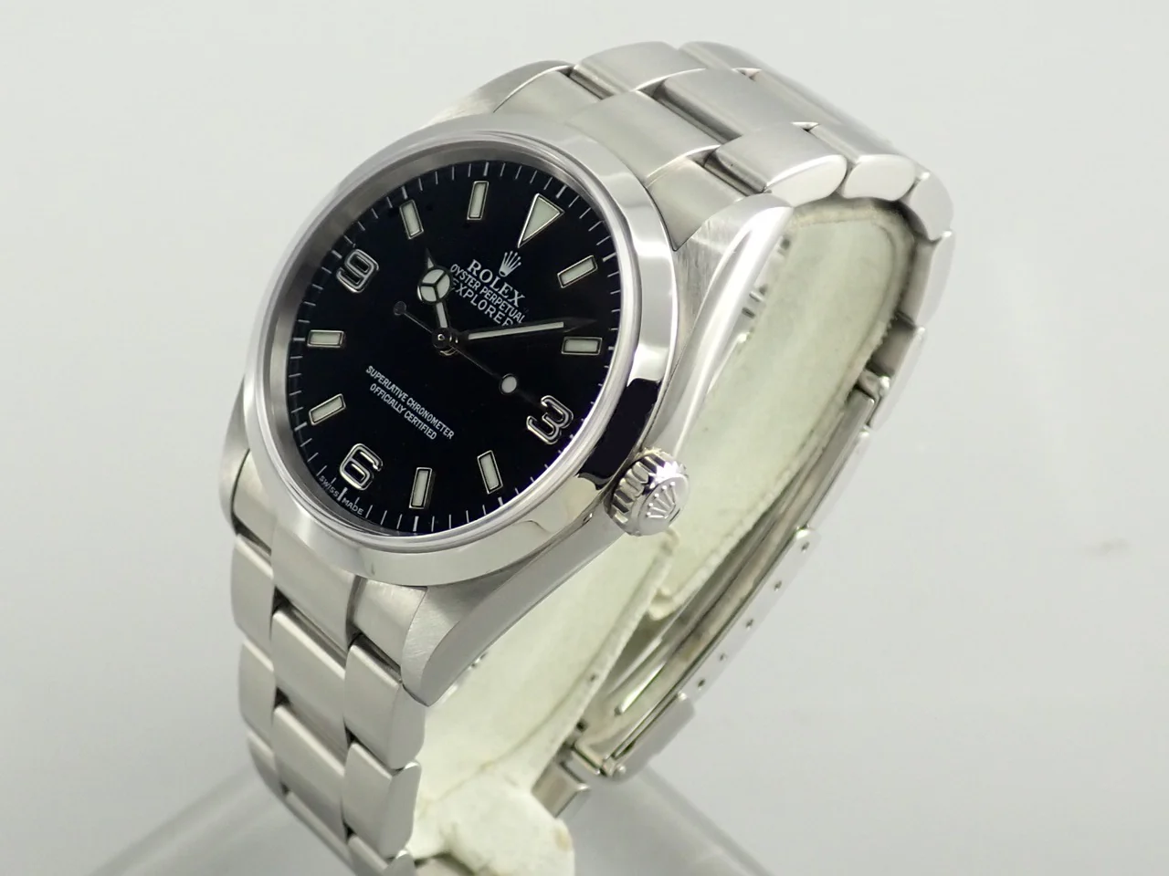 ロレックス エクスプローラーI Ref.114270 ステンレススチール ブラック文字盤 - Image 4