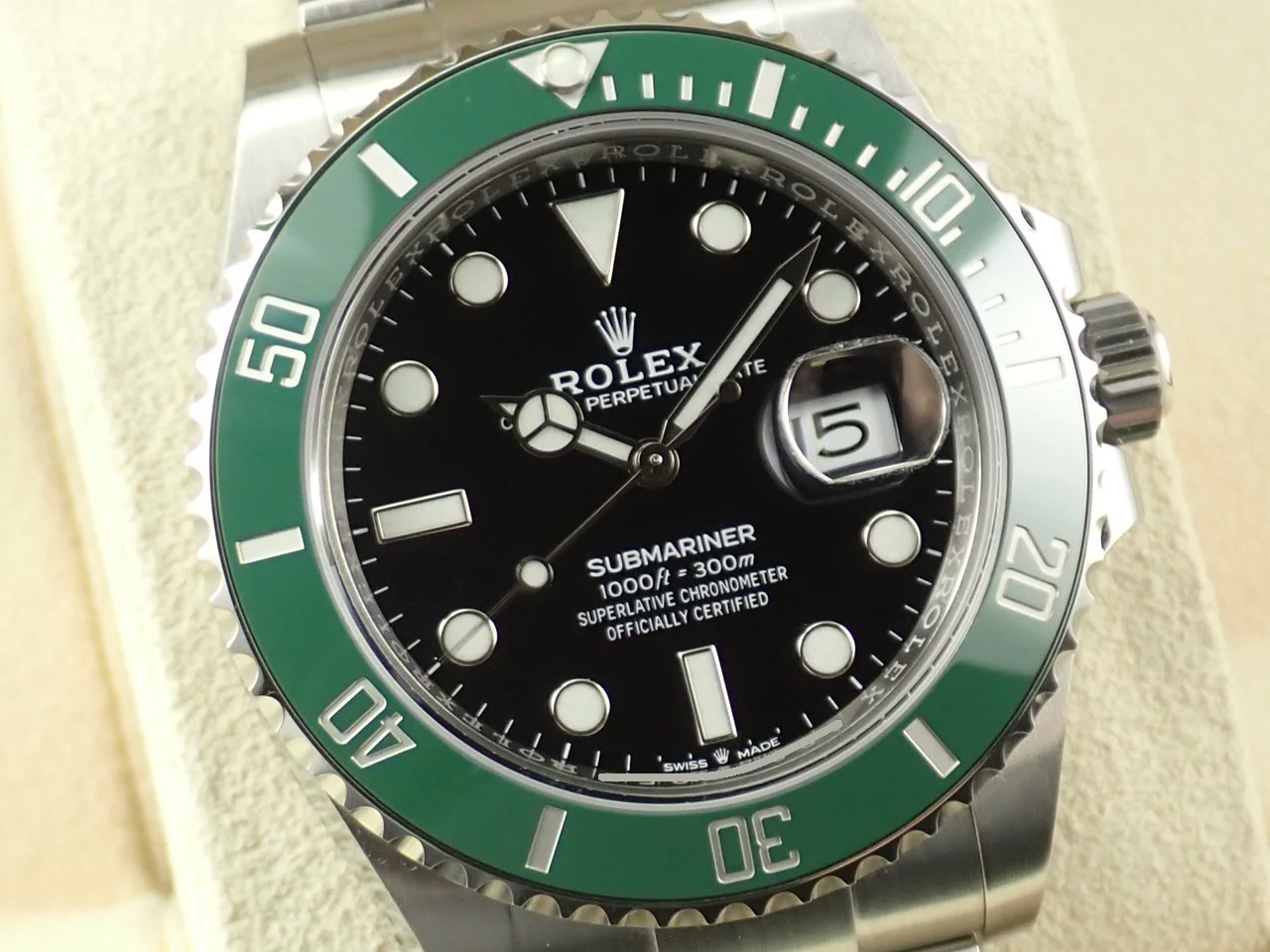 ロレックス サブマリーナー デイト Ref.126610LV ステンレススチール ブラック文字盤 - Image 3