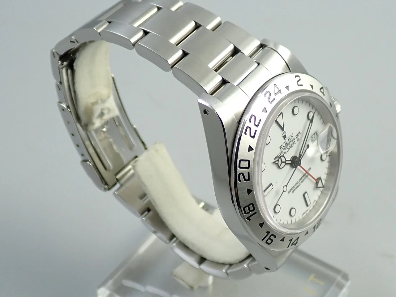 ロレックス エクスプローラーII Ref.16570 ステンレススチール ホワイト文字盤 - Image 5