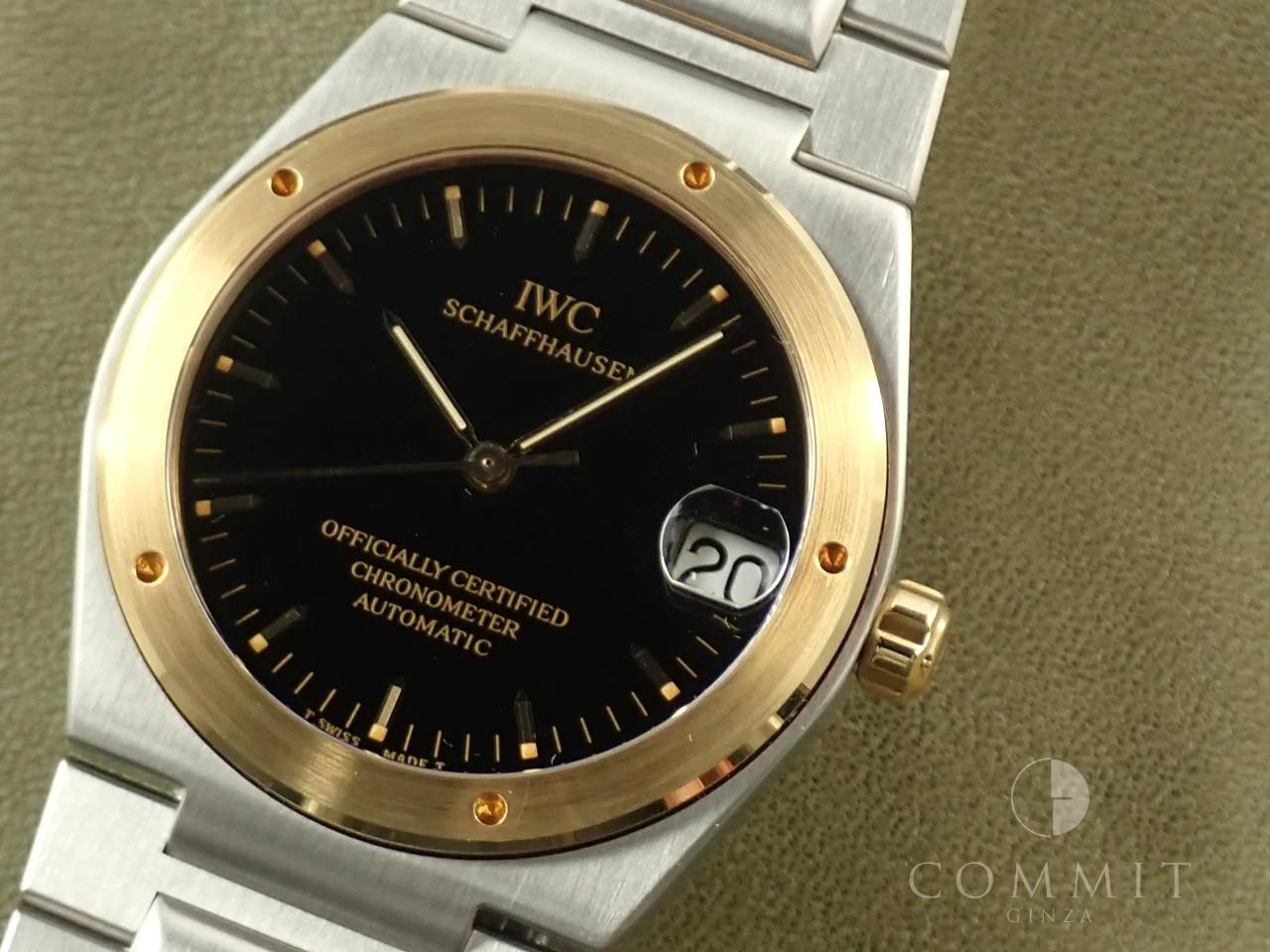 IWC インヂュニア Ref.3521 ブラック文字盤 極美品 T41YA6F8 - Image 11