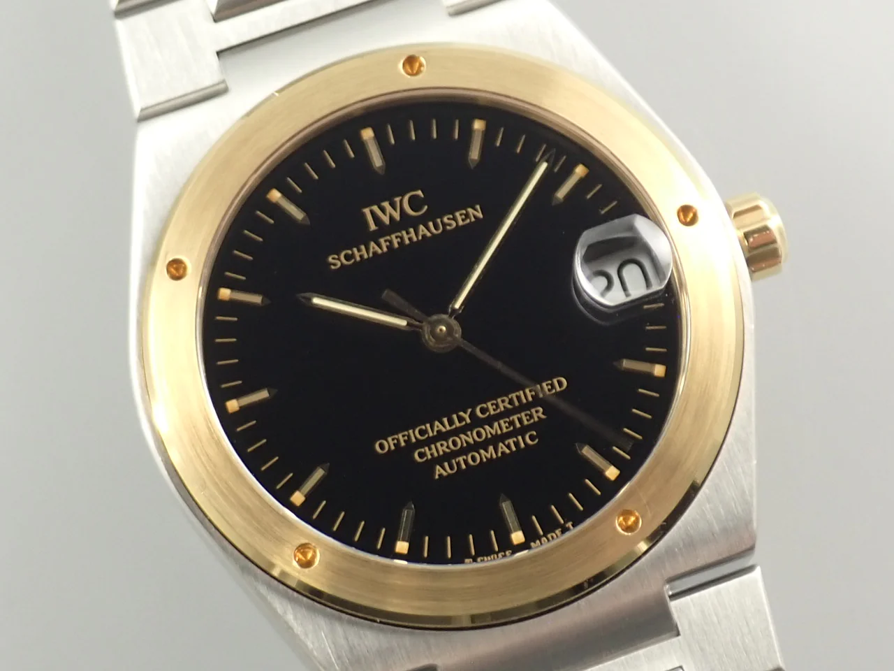 IWC インヂュニア Ref.3521 ブラック文字盤 極美品 T41YA6F8 - Image 3