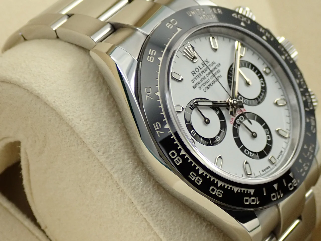 ロレックス デイトナ Ref.116500LN ステンレススチール ホワイト文字盤 - Image 5