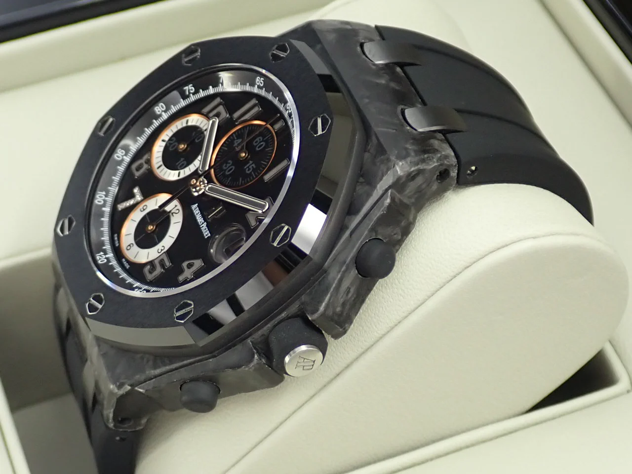 オーデマピゲ ロイヤルオーク オフショア GINZA7 Ref.26205AU.OO.D002CR.01 カーボン ブラック文字盤 - Image 5