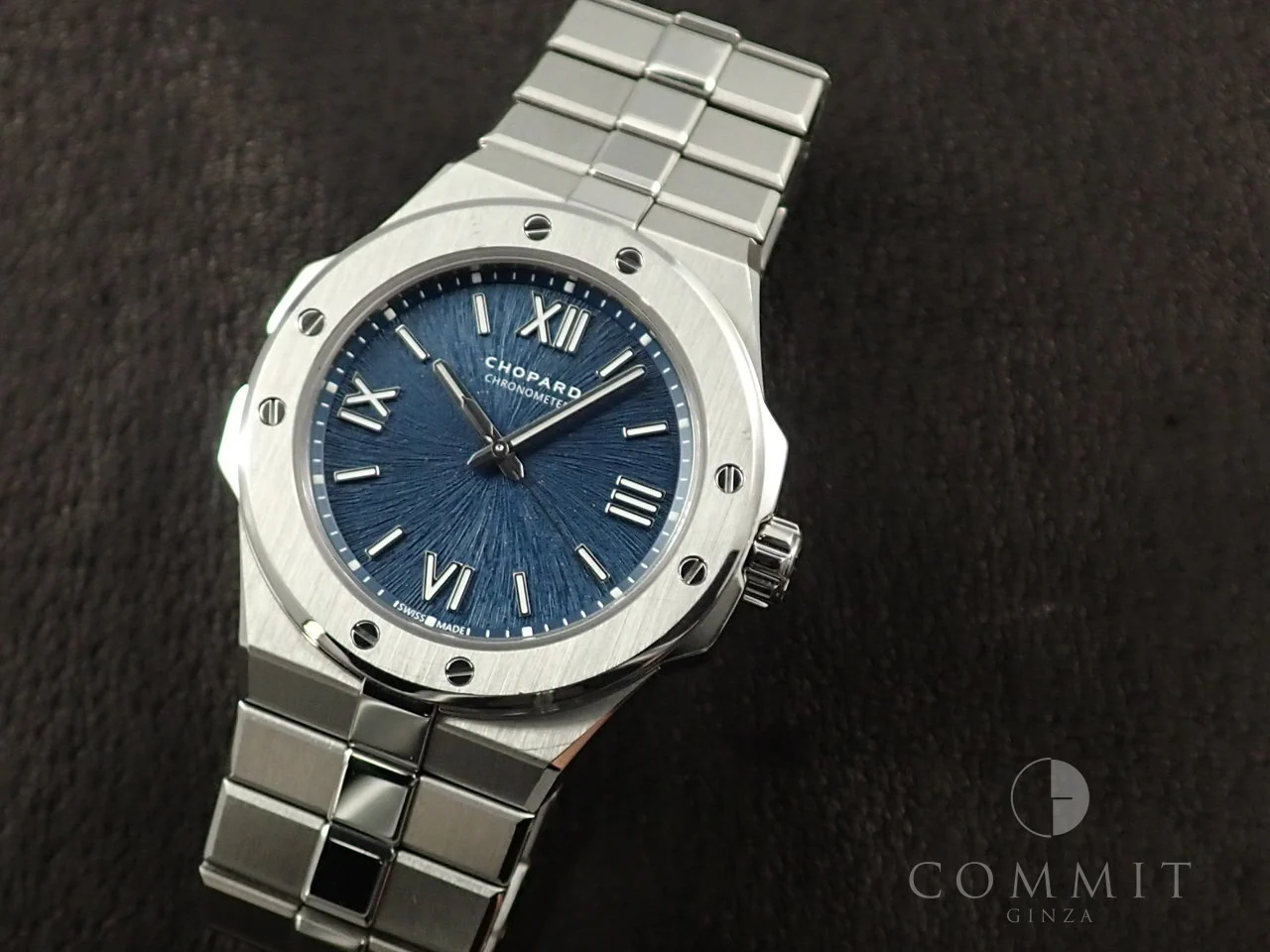 ショパール アルパインイーグル36 Ref.298601-3001 ブルー文字盤 中古 T86ZUZ4J - Image 11
