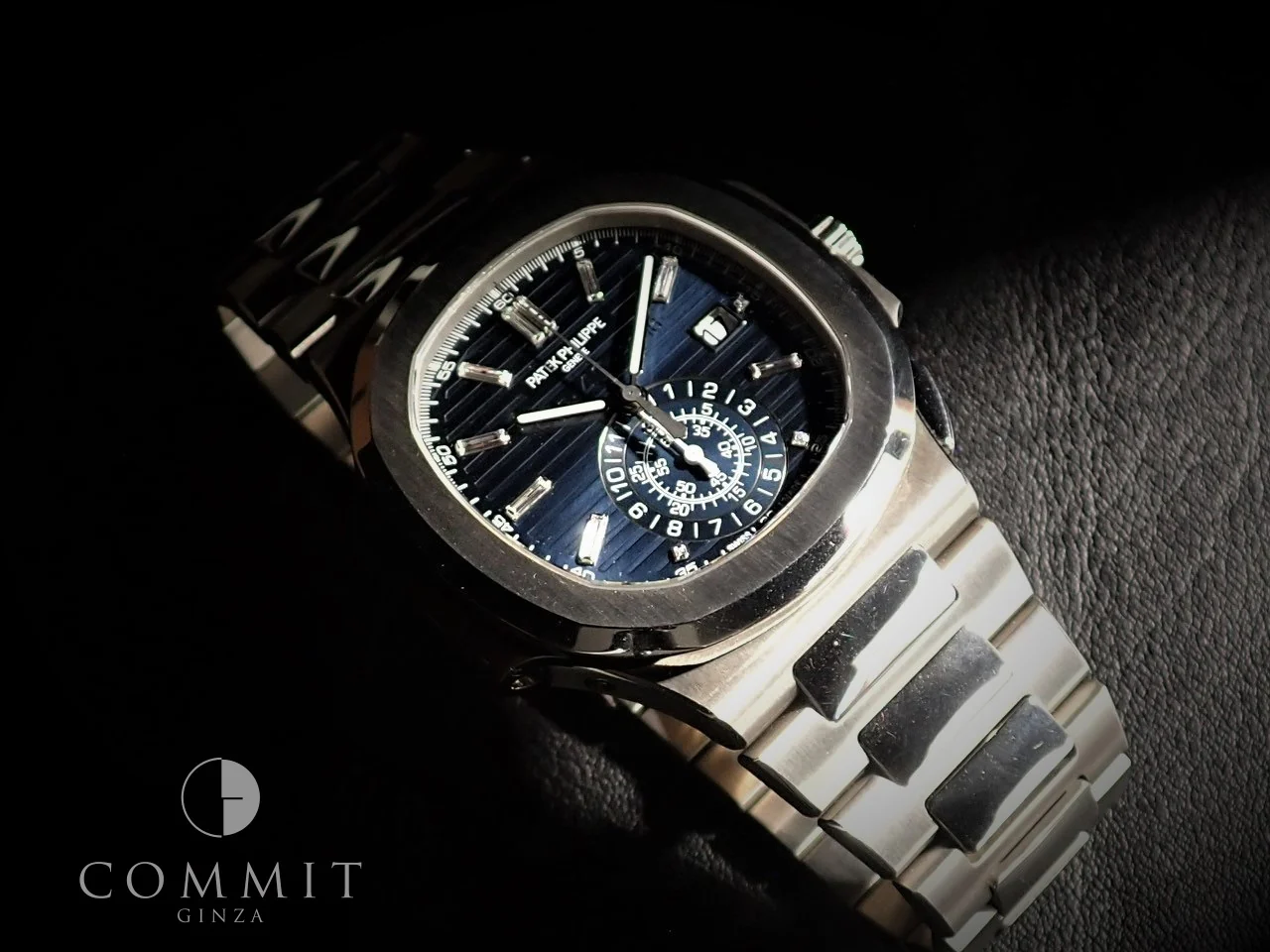 パテックフィリップ ノーチラス クロノグラフ 40周年記念 Ref.5976/1G-001 ホワイトゴールド ブルー・ソレイユ文字盤 - Image 11